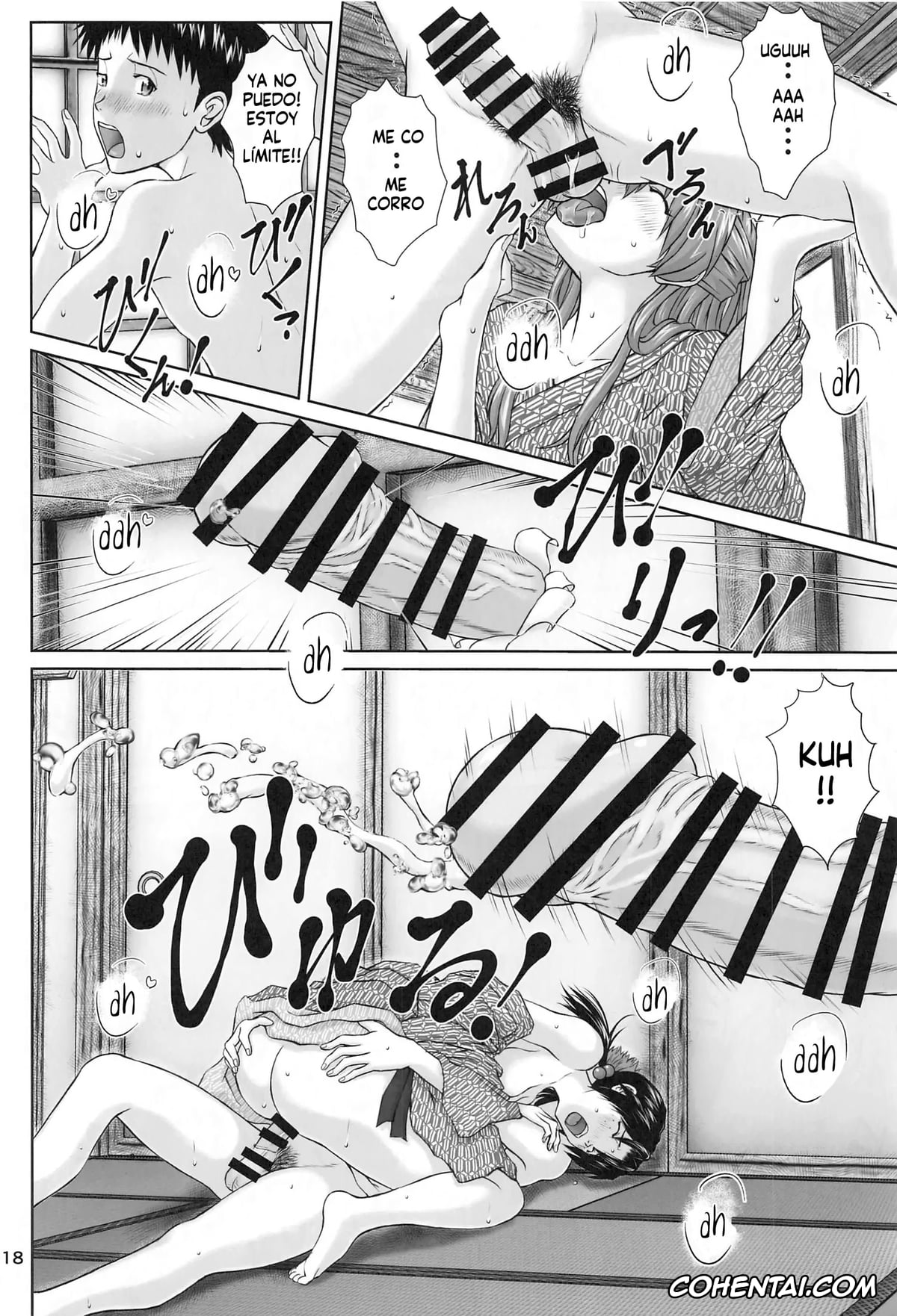 Neon Genesis Evangelion hentai, Asuka Langley Soryu hentai, Hikari Horaki hentai, Shinji Ikari hentai, Touji Suzuhara hentai, Futari to Futari (Neon Genesis Evangelion), pagina 18