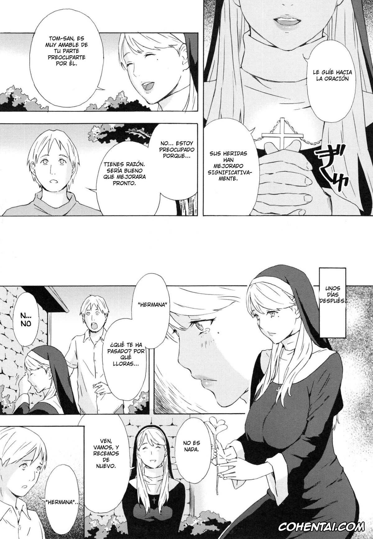 Original hentai, Sister Brenda no Zange (H3), pagina 3