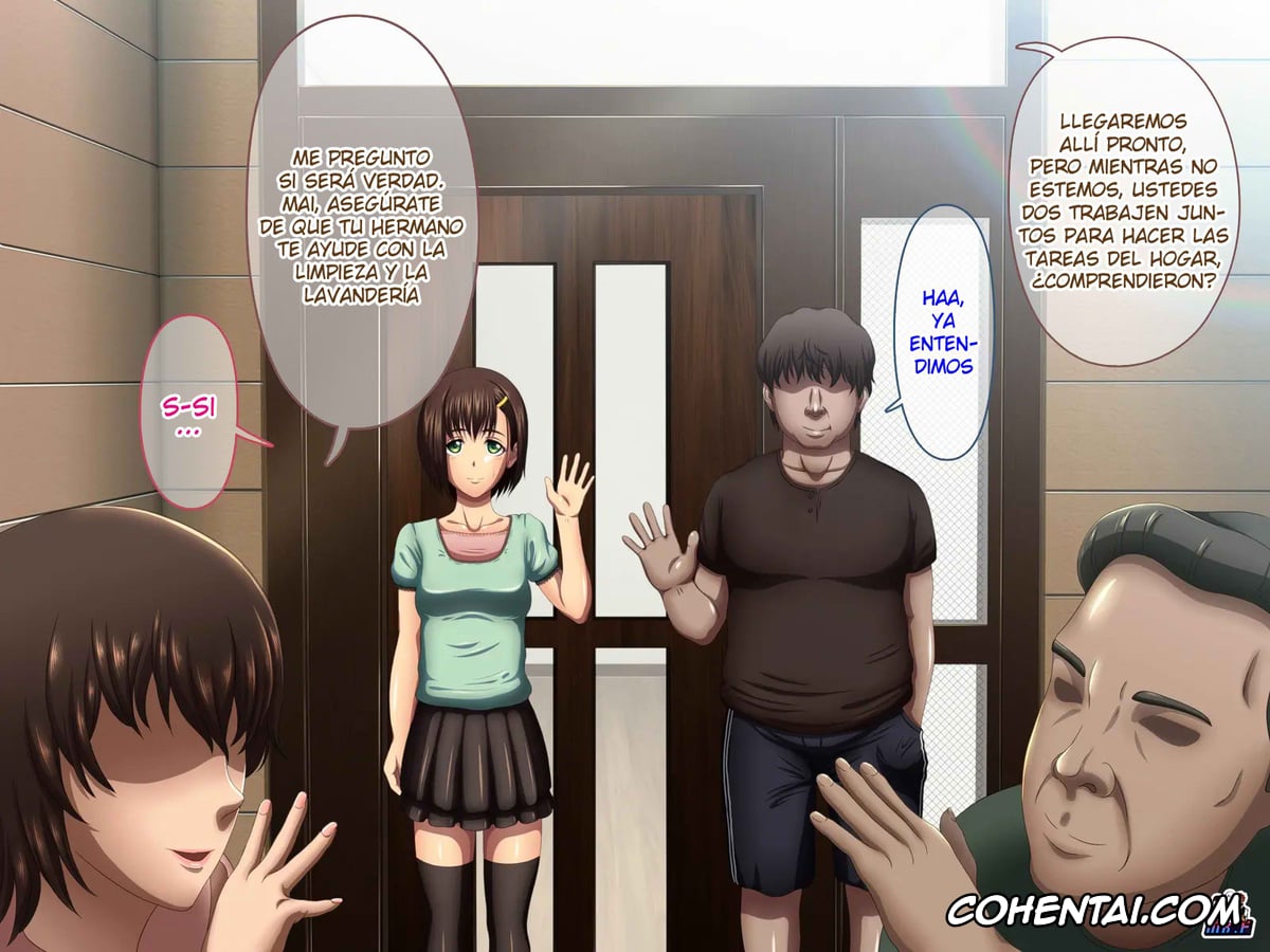 Original hentai, Oya no Inu Ma ni Seikou -Imouto wa Ani no Seishori Dougu-, pagina 3