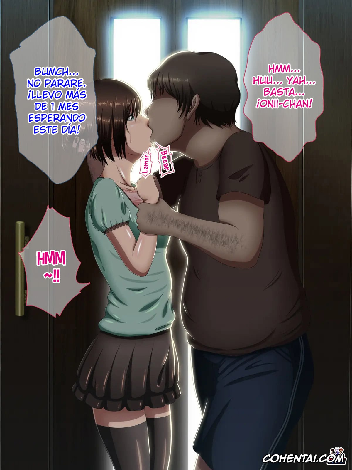 Original hentai, Oya no Inu Ma ni Seikou -Imouto wa Ani no Seishori Dougu-, pagina 9