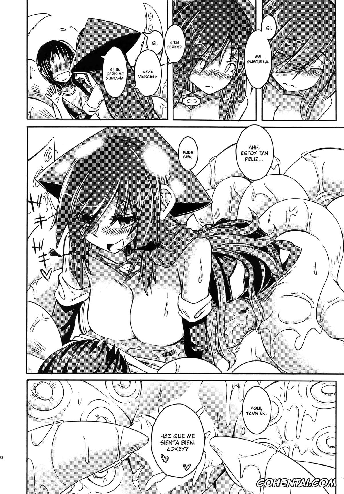 Mamono Musume Zukan | Monster Girl Encyclopedia hentai, Watashi no Koibito o Shoukai Shimasu! EX2, pagina 12