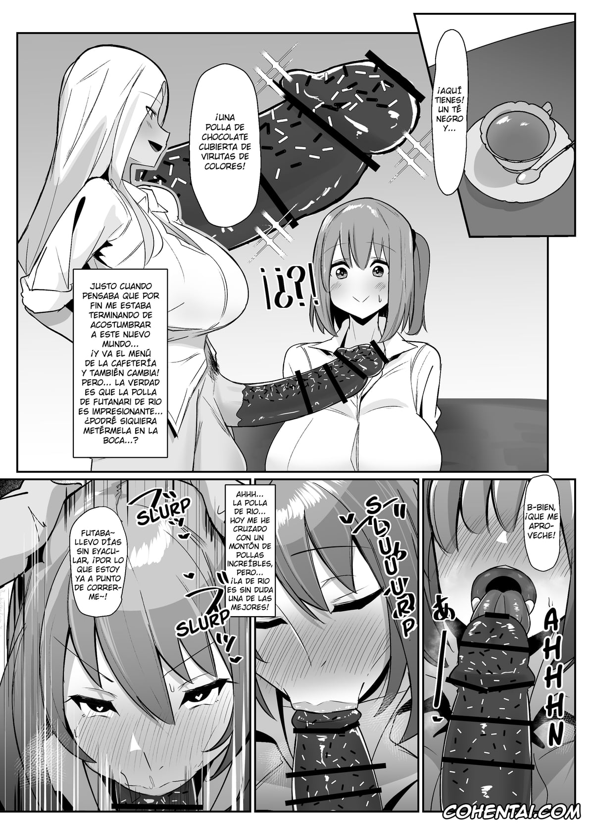 Original porno, Aruhi Totsuzen Futanari wa Bokki Shitara Shasei suru no ga Atarimae no Sekai ni Nattara, pagina 17