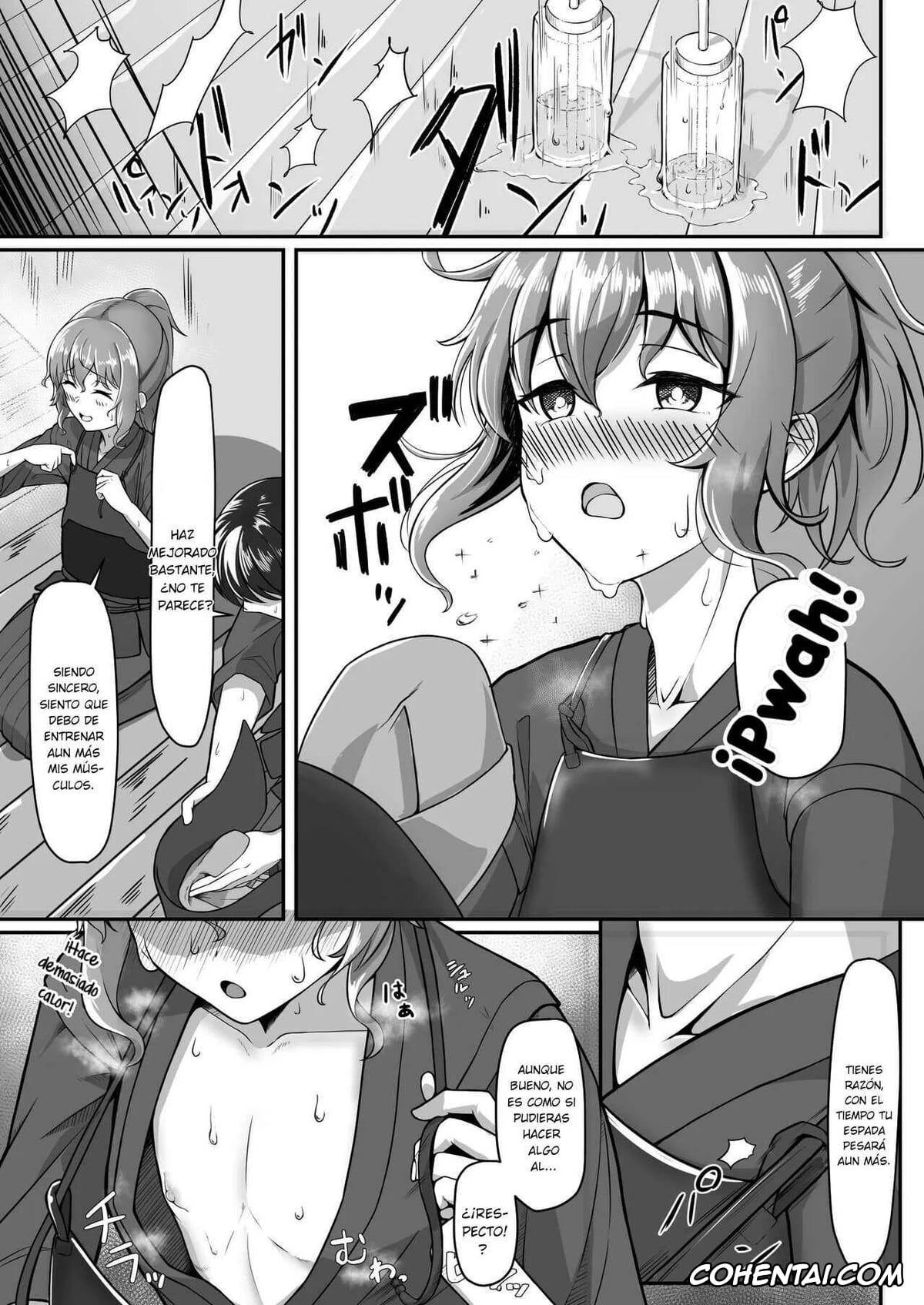 Original hentai, Kendougi-chan (♂) to., pagina 6
