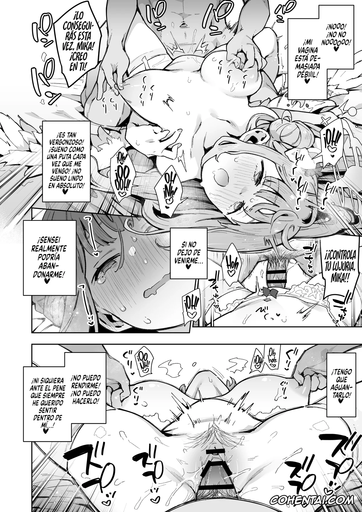 Blue Archive xxx, Mika Misono xxx, Sensei xxx, Waruiko Mika wa Oshiokisaretai (Blue Archive), pagina 19