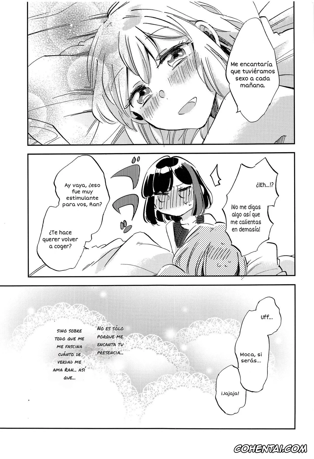 BanG Dream! xxx, Moca Aoba xxx, Ran Mitake xxx, Futari de Iru kara Dekiru Koto (BanG Dream!), pagina 34