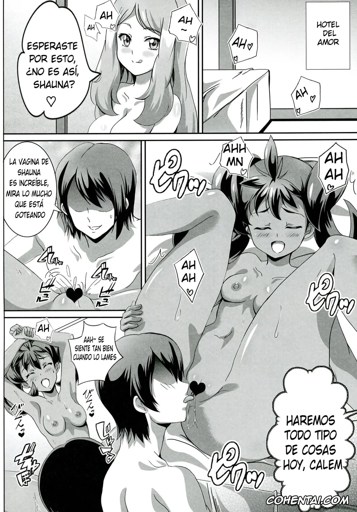 Pokemon | Pocket Monsters porno, Serena porno, Shauna porno, Sana to Serena no Bitch Power (Pokémon), pagina 5