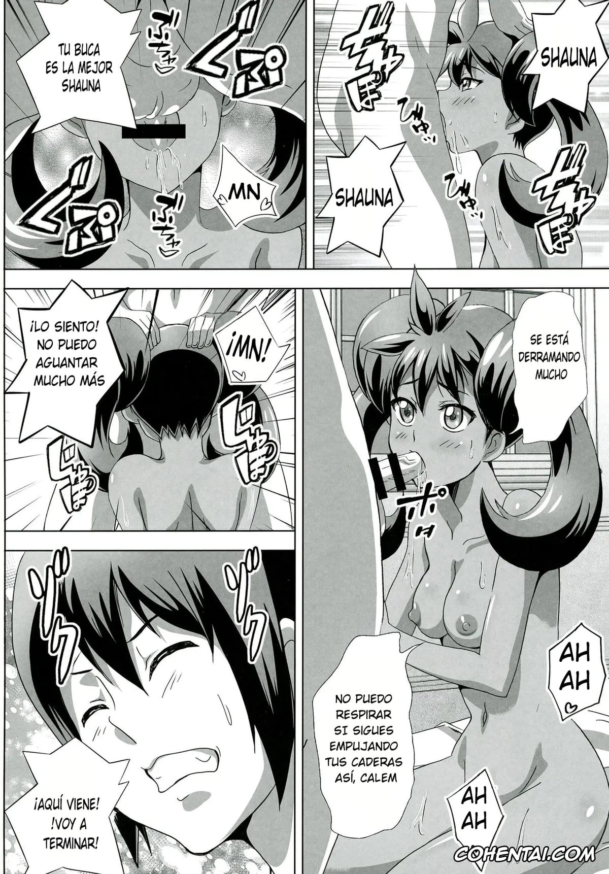 Pokemon | Pocket Monsters xxx, Serena xxx, Shauna xxx, Sana to Serena no Bitch Power (Pokémon), pagina 7