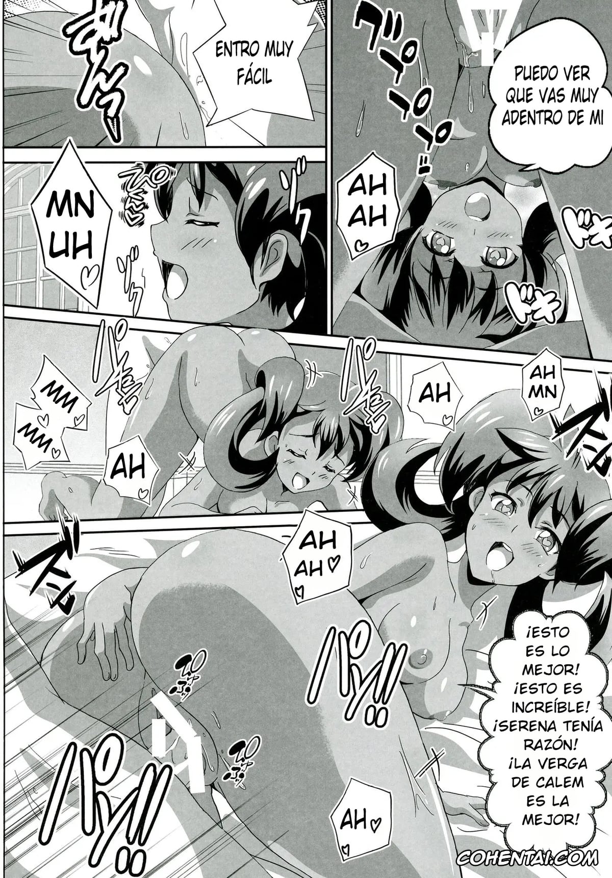Pokemon | Pocket Monsters hentai, Serena hentai, Shauna hentai, Sana to Serena no Bitch Power (Pokémon), pagina 9