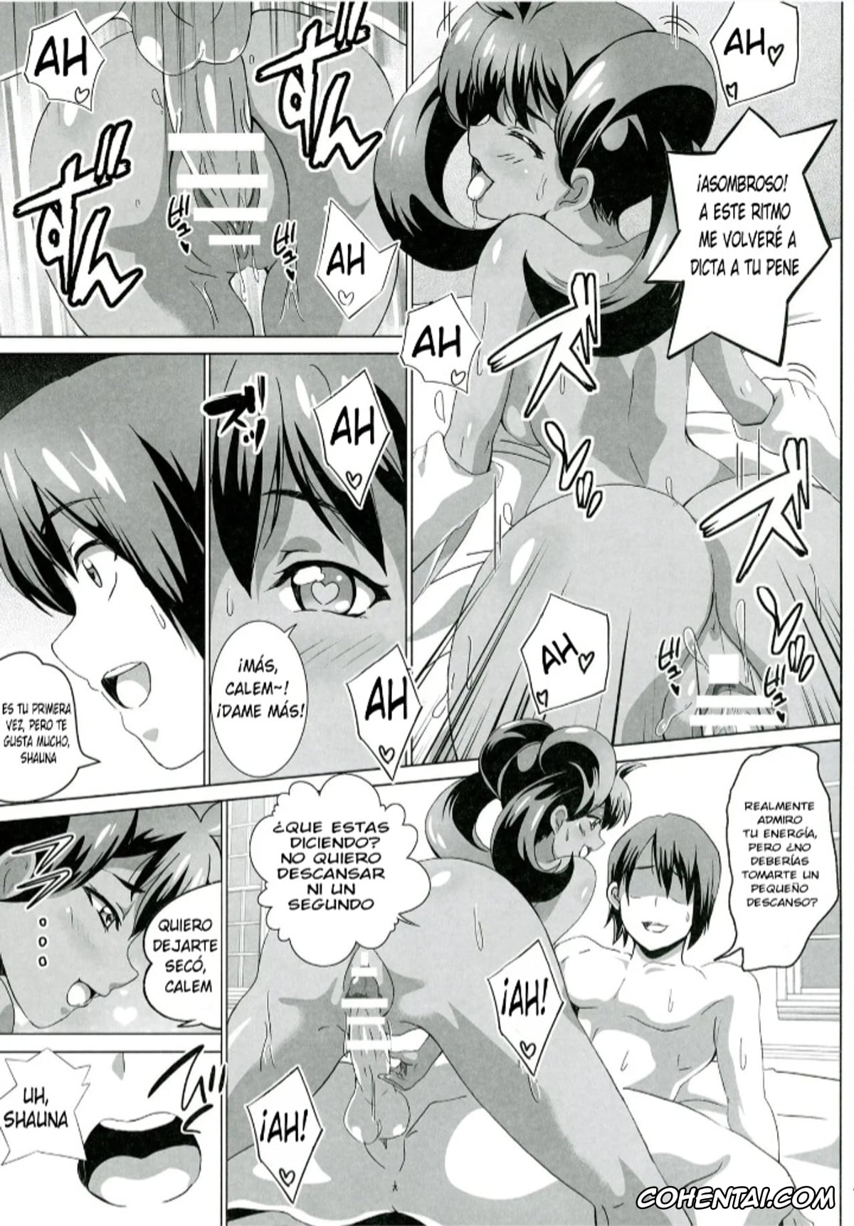 Pokemon | Pocket Monsters xxx, Serena xxx, Shauna xxx, Sana to Serena no Bitch Power (Pokémon), pagina 10