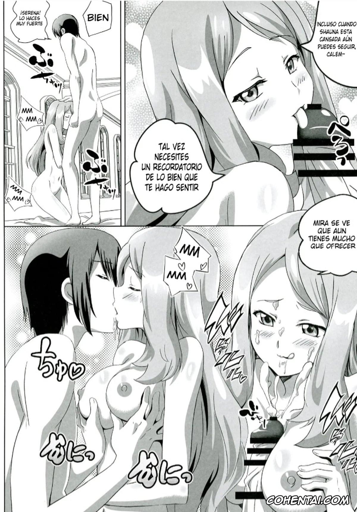 Pokemon | Pocket Monsters hentai, Serena hentai, Shauna hentai, Sana to Serena no Bitch Power (Pokémon), pagina 15