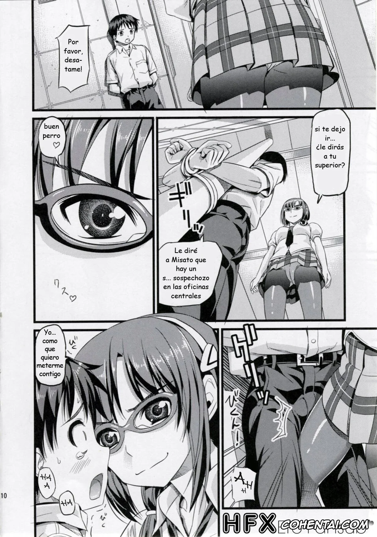 Neon Genesis Evangelion hentai, Asuka Langley Soryu hentai, Mari Illustrious Makinami hentai, Rei Ayanami hentai, Shinji Ikari hentai, YOU CAN (NOT) REFUSE. (Neon Genesis Evangelion), pagina 9