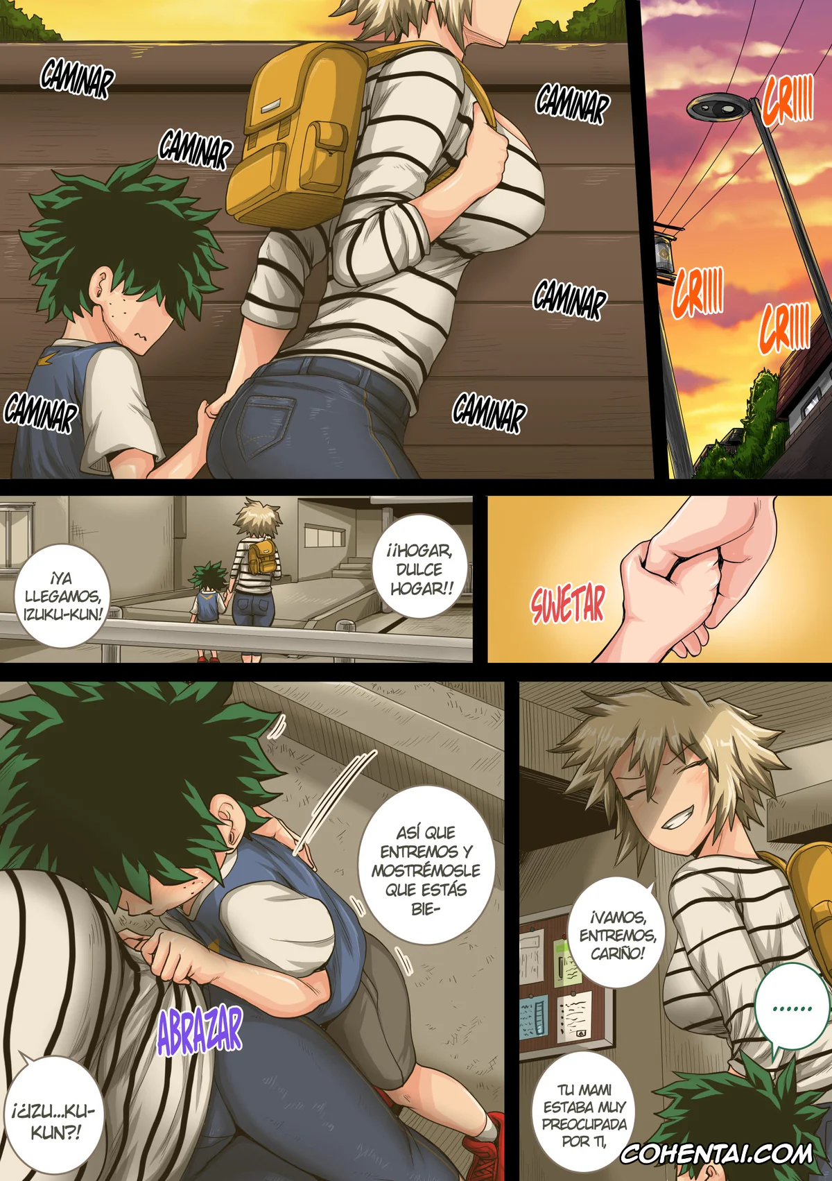 My Hero Academia | Boku No Hero Academia porno, Izuku Midoriya porno, Mitsuki Bakugou porno, Boku no Harem Academia Cap. 7.3 «Bakugou Mama to no Natsuyasumi Kouhen Ge» (Boku no Hero Academia), pagina 44