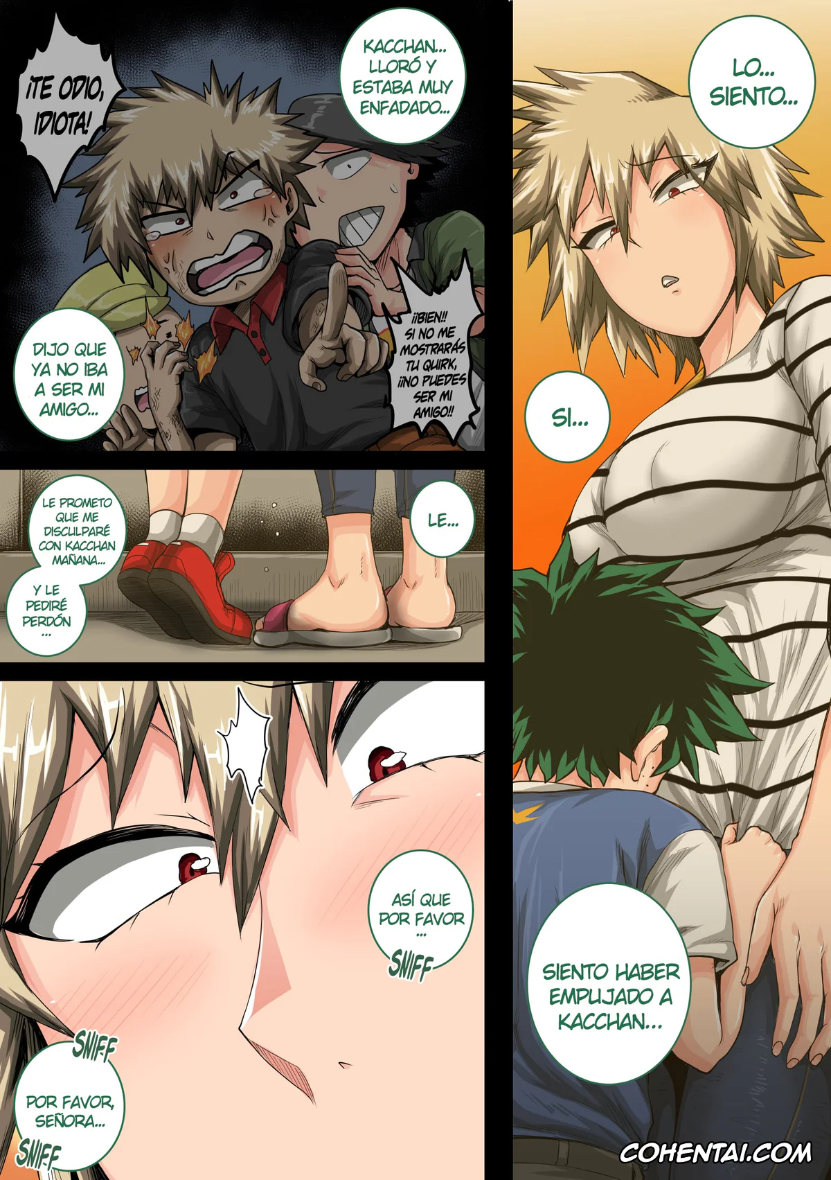 My Hero Academia | Boku No Hero Academia hentai, Izuku Midoriya hentai, Mitsuki Bakugou hentai, Boku no Harem Academia Cap. 7.3 «Bakugou Mama to no Natsuyasumi Kouhen Ge» (Boku no Hero Academia), pagina 45