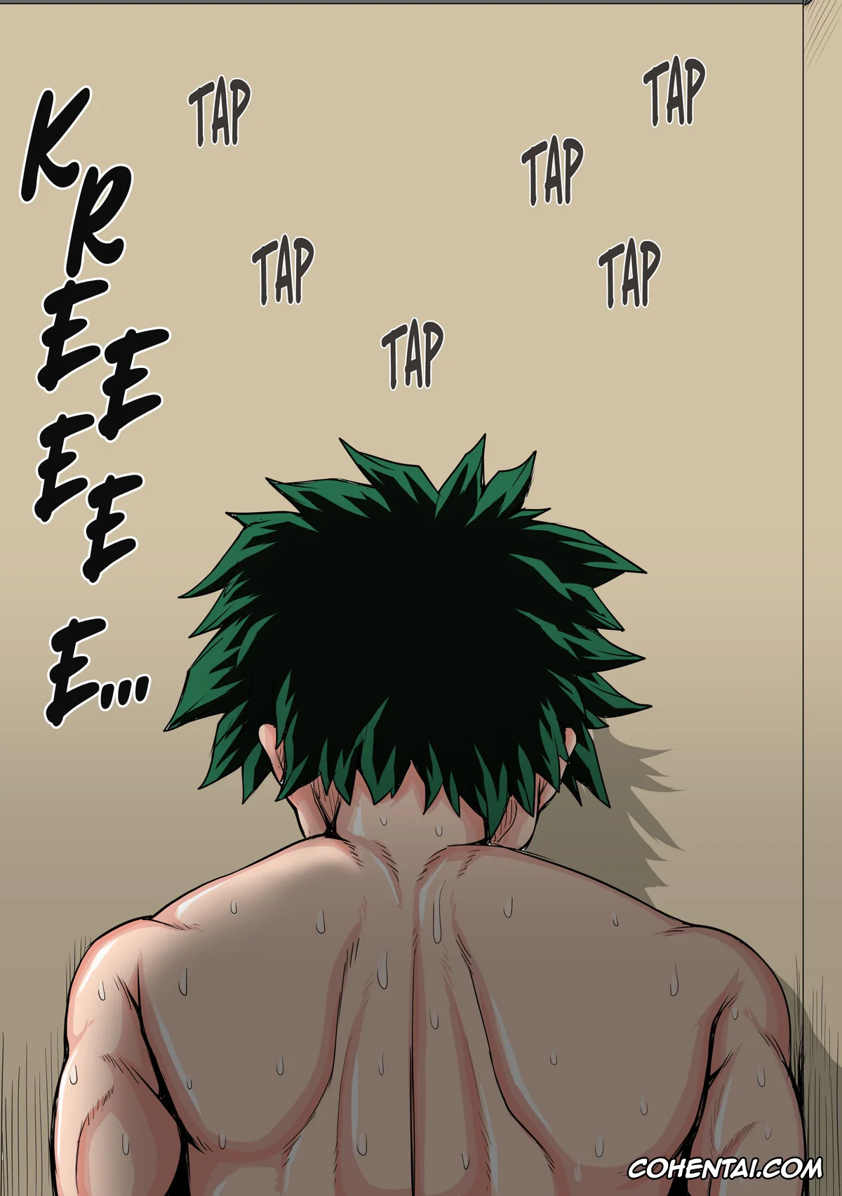 My Hero Academia | Boku No Hero Academia xxx, Izuku Midoriya xxx, Mitsuki Bakugou xxx, Boku no Harem Academia Cap. 7.3 «Bakugou Mama to no Natsuyasumi Kouhen Ge» (Boku no Hero Academia), pagina 58