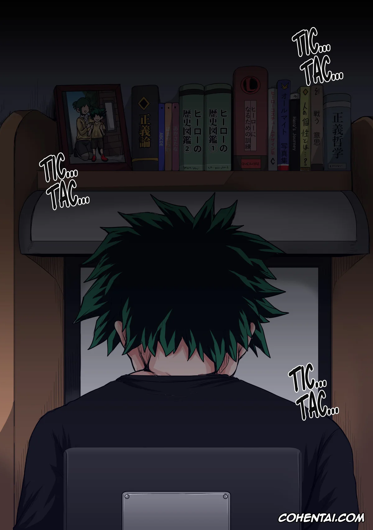 My Hero Academia | Boku No Hero Academia xxx, Izuku Midoriya xxx, Mitsuki Bakugou xxx, Boku no Harem Academia Cap. 7.3 «Bakugou Mama to no Natsuyasumi Kouhen Ge» (Boku no Hero Academia), pagina 61