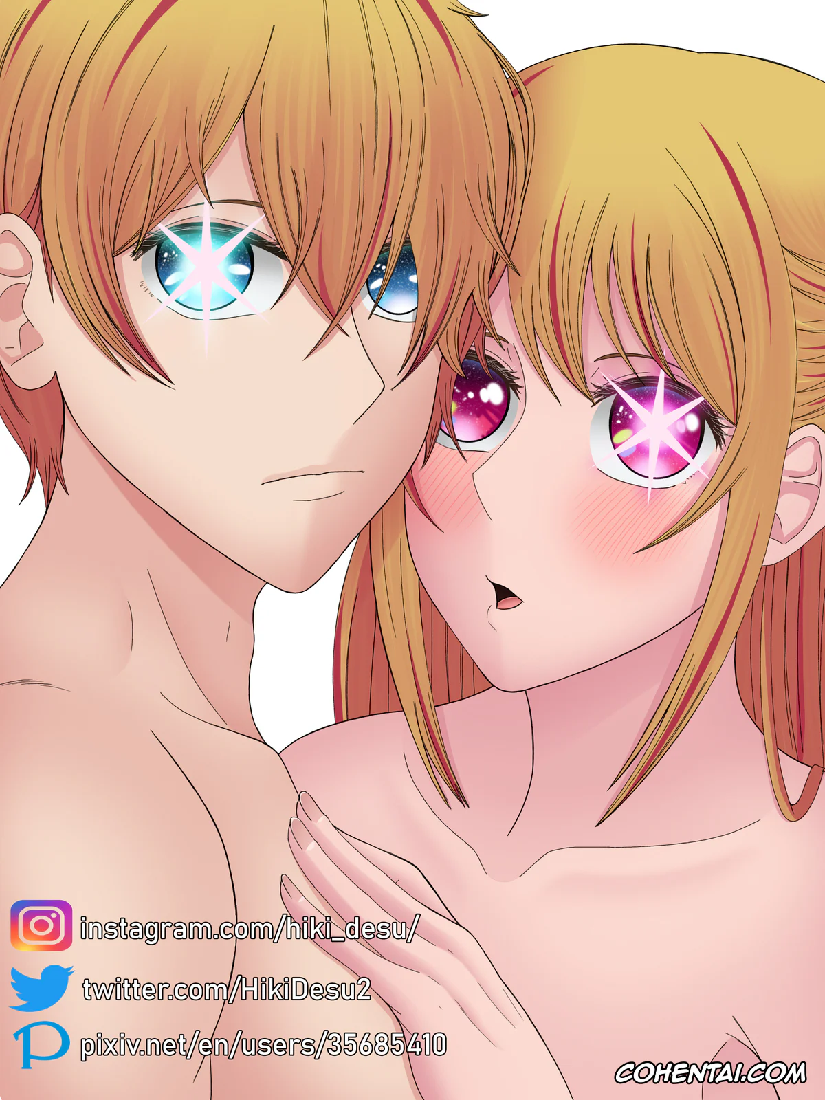 Oshi no Ko porno, Aqua Hoshino porno, Ruby Hoshino porno, Aqua x Ruby (Oshi No Ko), pagina 2