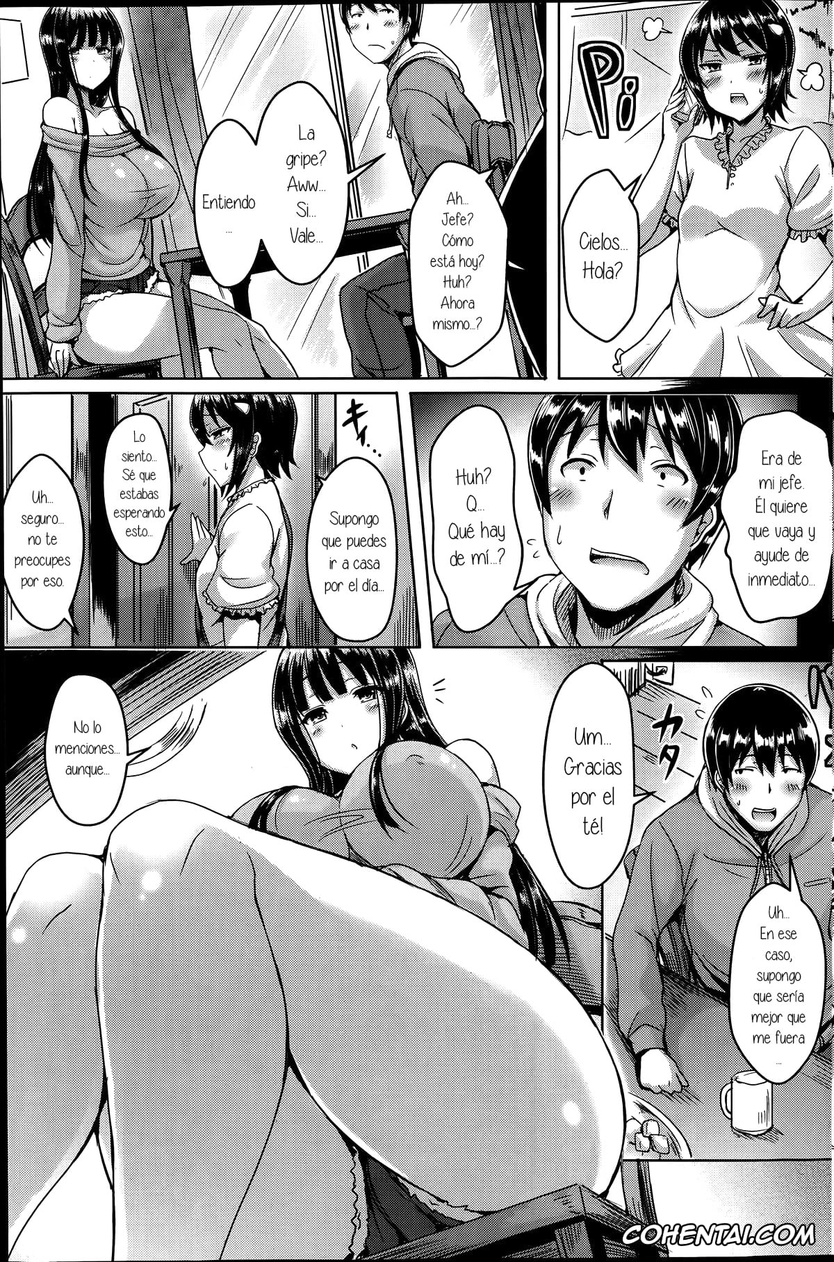 Revistas hentai, COMIC Kairakuten BEAST hentai, Souteigai Kanojo (COMIC Kairakuten BEAST 2014-06), pagina 3