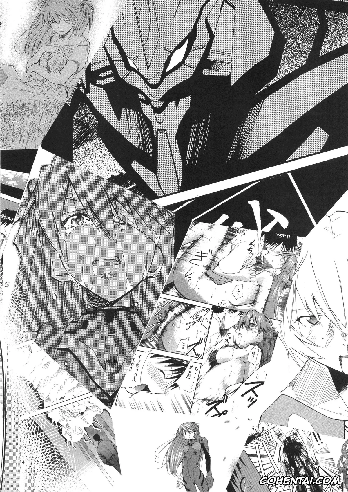 Neon Genesis Evangelion porno, Asuka Langley Soryu porno, RE-TAKE Kai 3 (Neon Genesis Evangelion), pagina 14