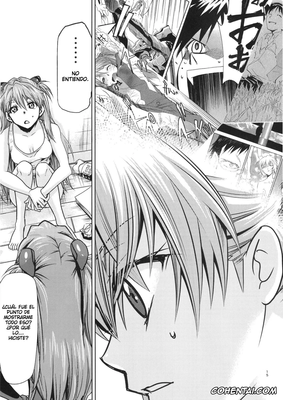 Neon Genesis Evangelion hentai, Asuka Langley Soryu hentai, RE-TAKE Kai 3 (Neon Genesis Evangelion), pagina 15