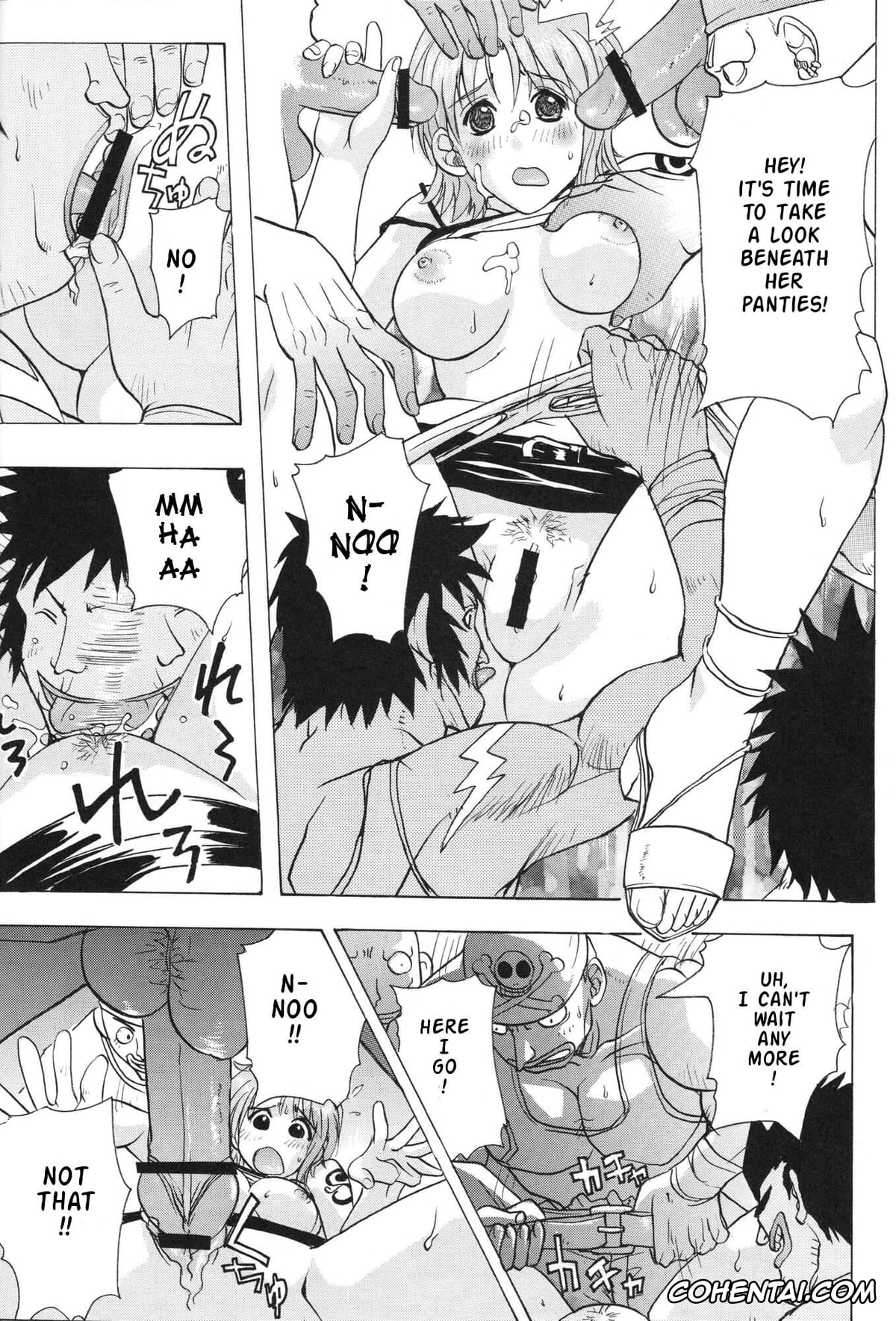 One Piece porno, Nami porno, Nico Robin porno, Nami to Robin no I Love Piece (One Piece), pagina 11