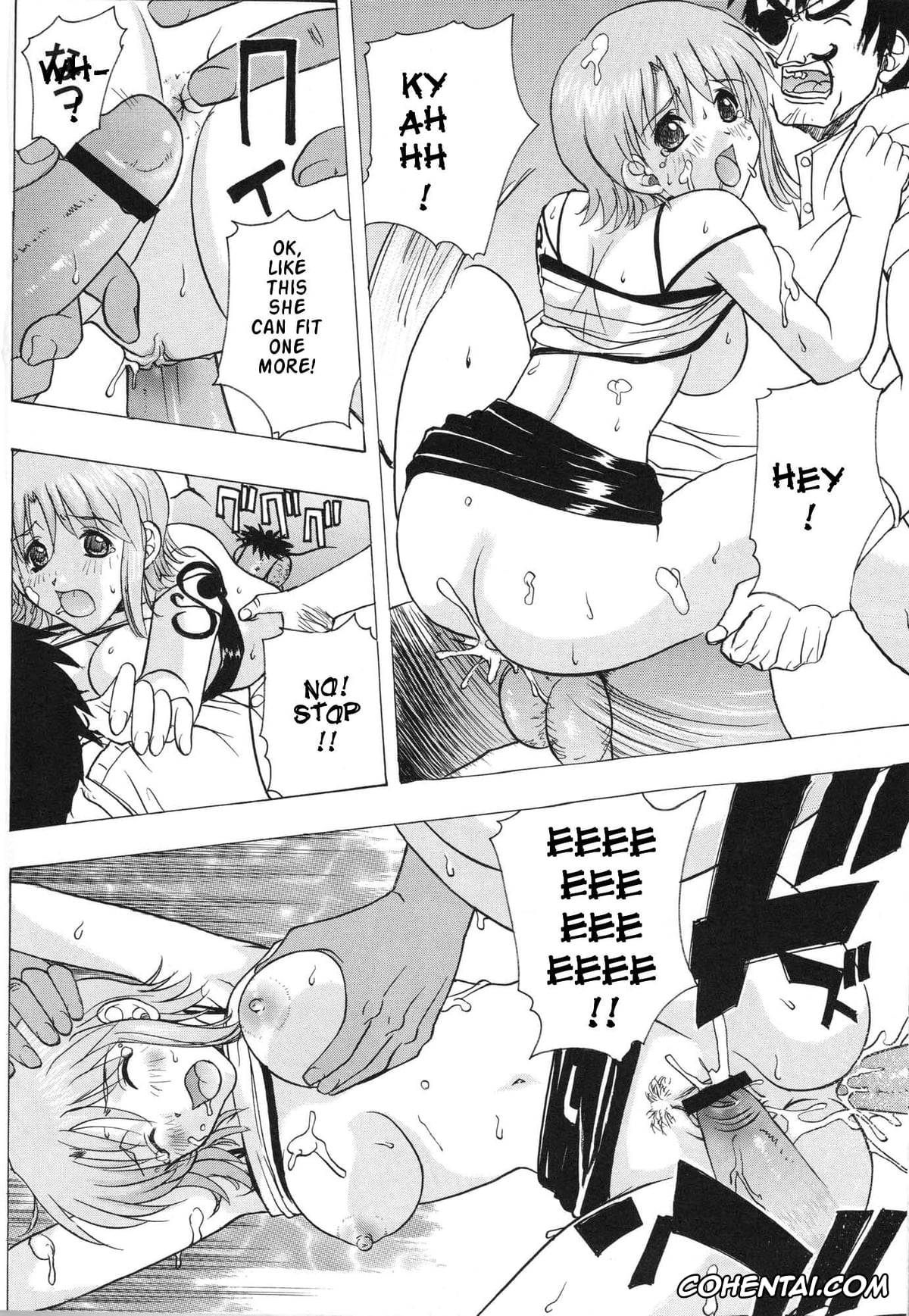 One Piece hentai, Nami hentai, Nico Robin hentai, Nami to Robin no I Love Piece (One Piece), pagina 15