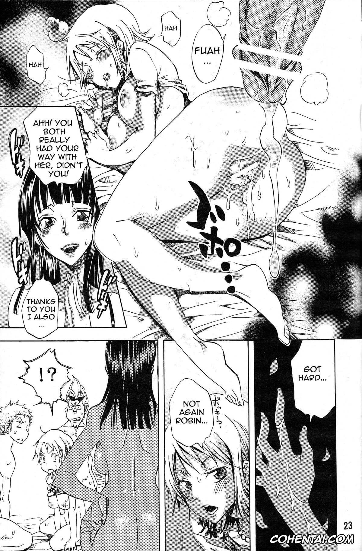 One Piece xxx, Franky xxx, Nami xxx, Nico Robin xxx, Roronoa Zoro xxx, Yokujou Rensa ~Nami Ver.~ (One Piece), pagina 22