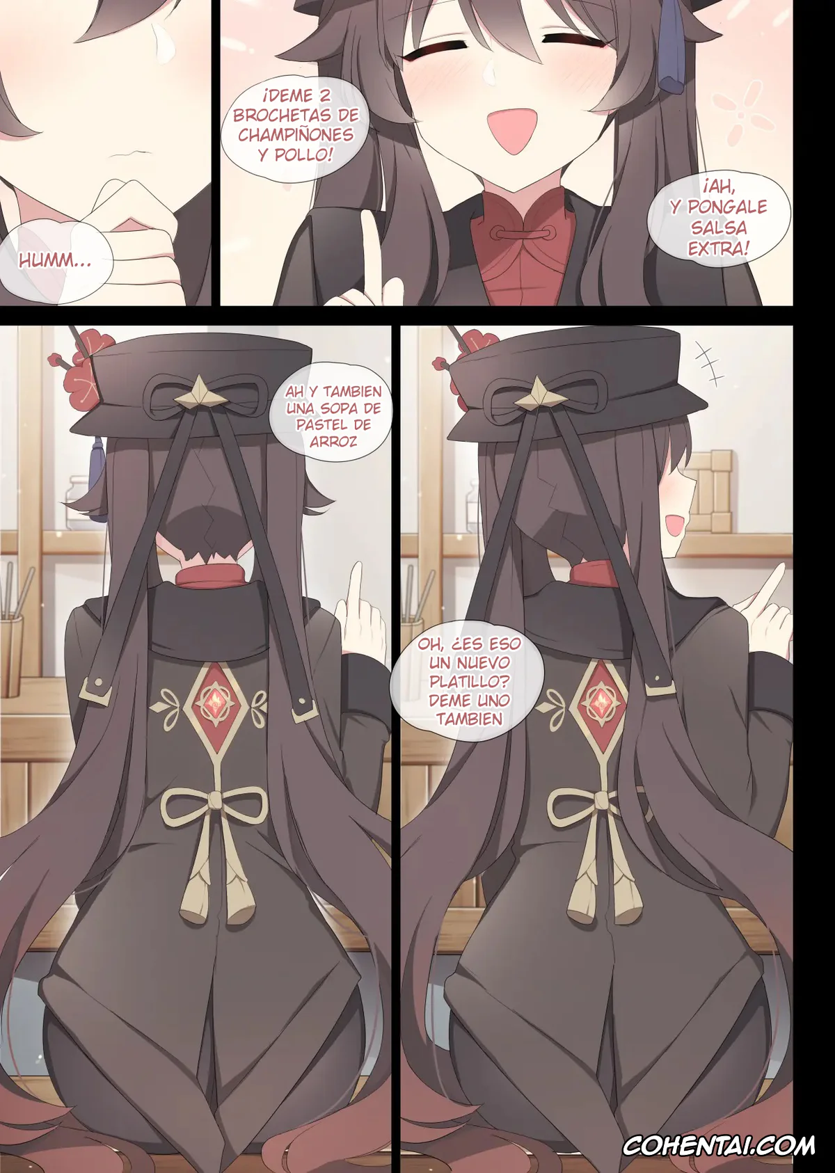 Genshin Impact hentai, Hu Tao hentai, Hu Tao 5 (Genshin Impact), pagina 15