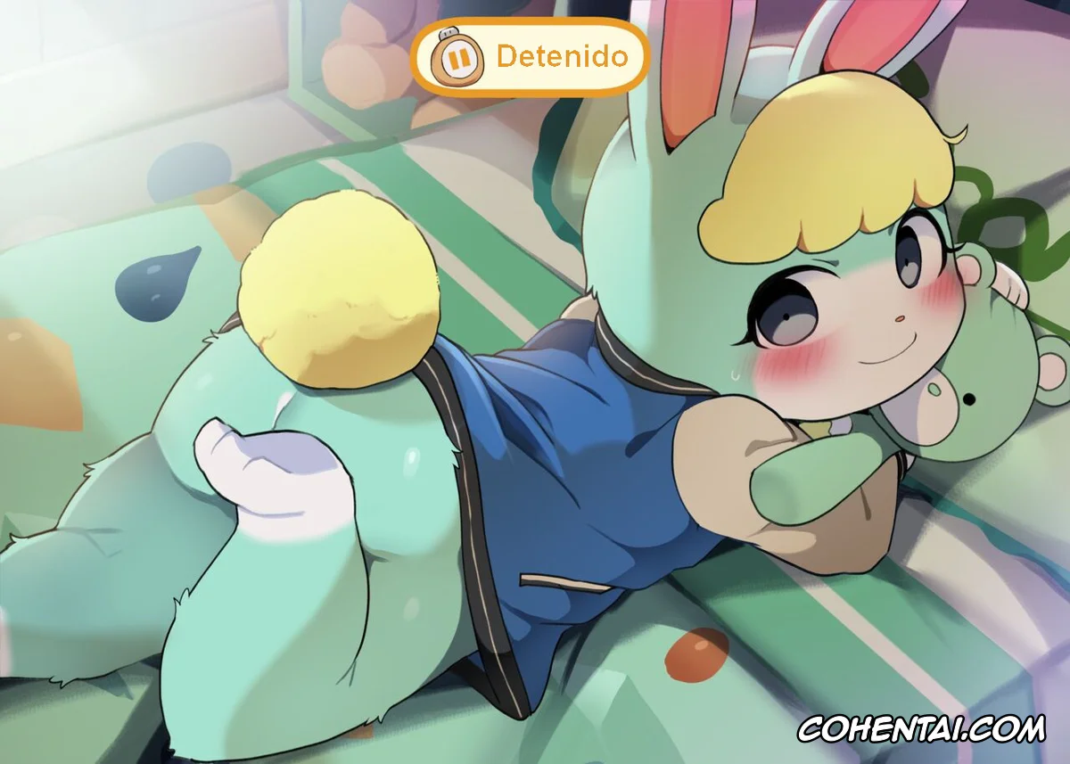 Animal Crossing porno, Sasha porno, Kawaii Usagi Shiri Jikan Teishi (Animal Crossing), pagina 2