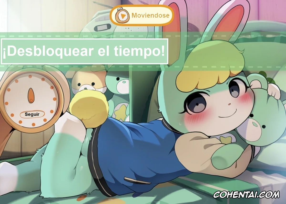 Animal Crossing porno, Sasha porno, Kawaii Usagi Shiri Jikan Teishi (Animal Crossing), pagina 11