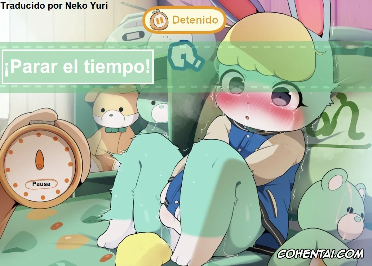 Animal Crossing hentai, Sasha hentai, Kawaii Usagi Shiri Jikan Teishi (Animal Crossing), pagina 15