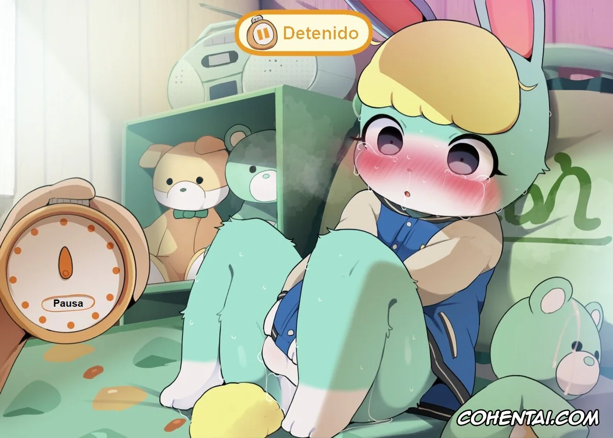 Animal Crossing xxx, Sasha xxx, Kawaii Usagi Shiri Jikan Teishi (Animal Crossing), pagina 16