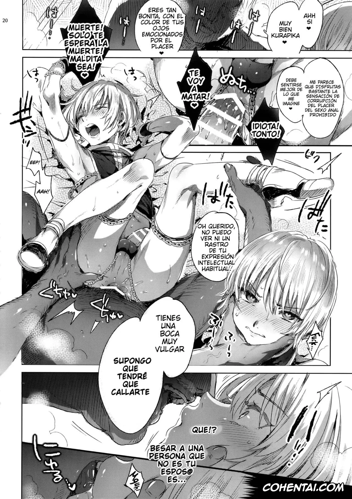 HUNTER x HUNTER xxx, Kurapika xxx, Hedo no Deru Gesu-domo no Kouyuuroku (Hunter x Hunter), pagina 19