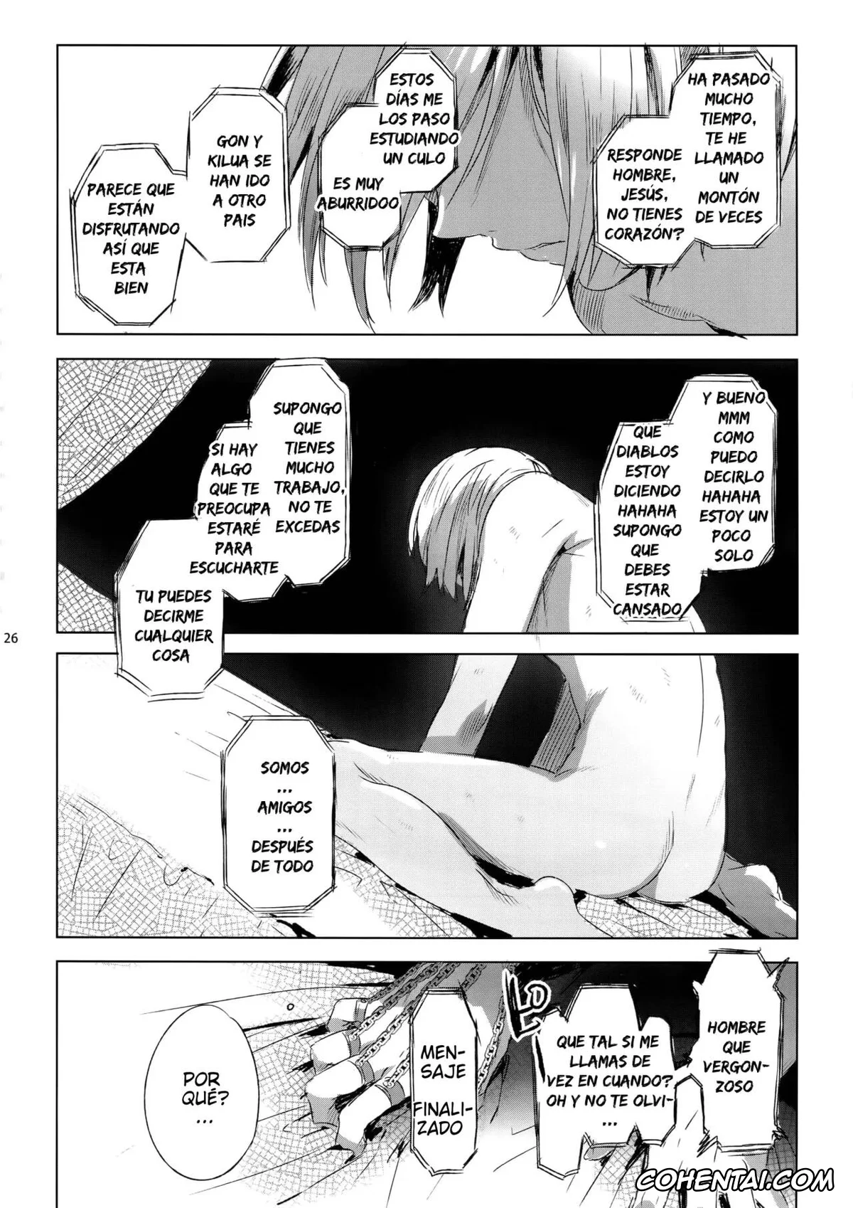 HUNTER x HUNTER xxx, Kurapika xxx, Hedo no Deru Gesu-domo no Kouyuuroku (Hunter x Hunter), pagina 25