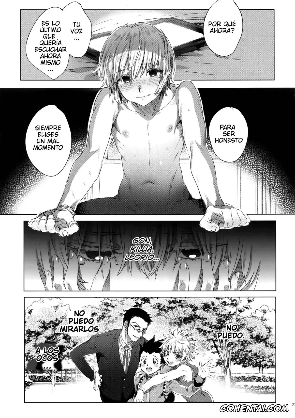 HUNTER x HUNTER porno, Kurapika porno, Hedo no Deru Gesu-domo no Kouyuuroku (Hunter x Hunter), pagina 26
