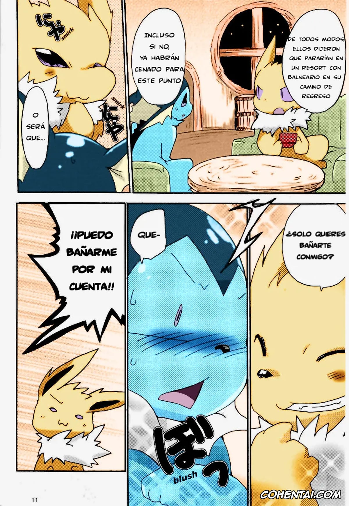 Pokemon | Pocket Monsters hentai, Jolteon hentai, Vaporeon hentai, ¡Plan épico para un baño emocionante! (Pokémon), pagina 6