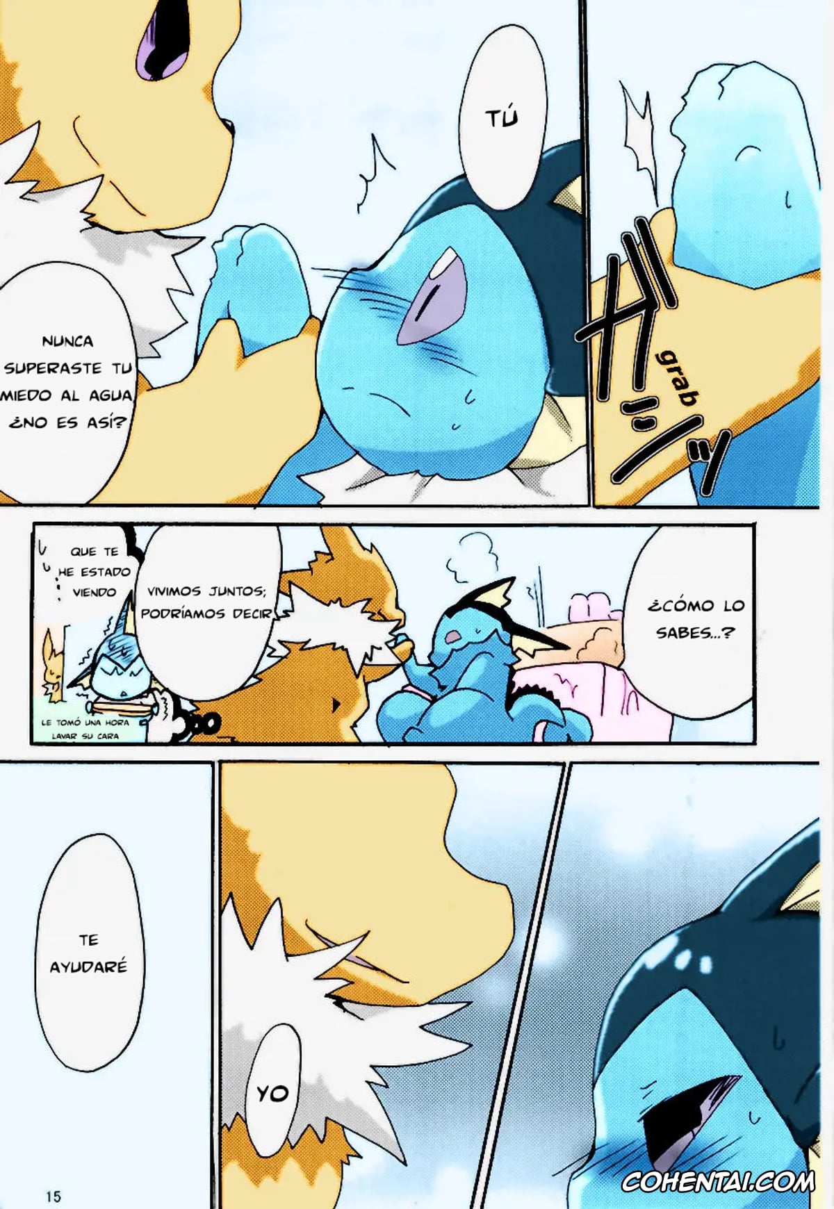 Pokemon | Pocket Monsters xxx, Jolteon xxx, Vaporeon xxx, ¡Plan épico para un baño emocionante! (Pokémon), pagina 10