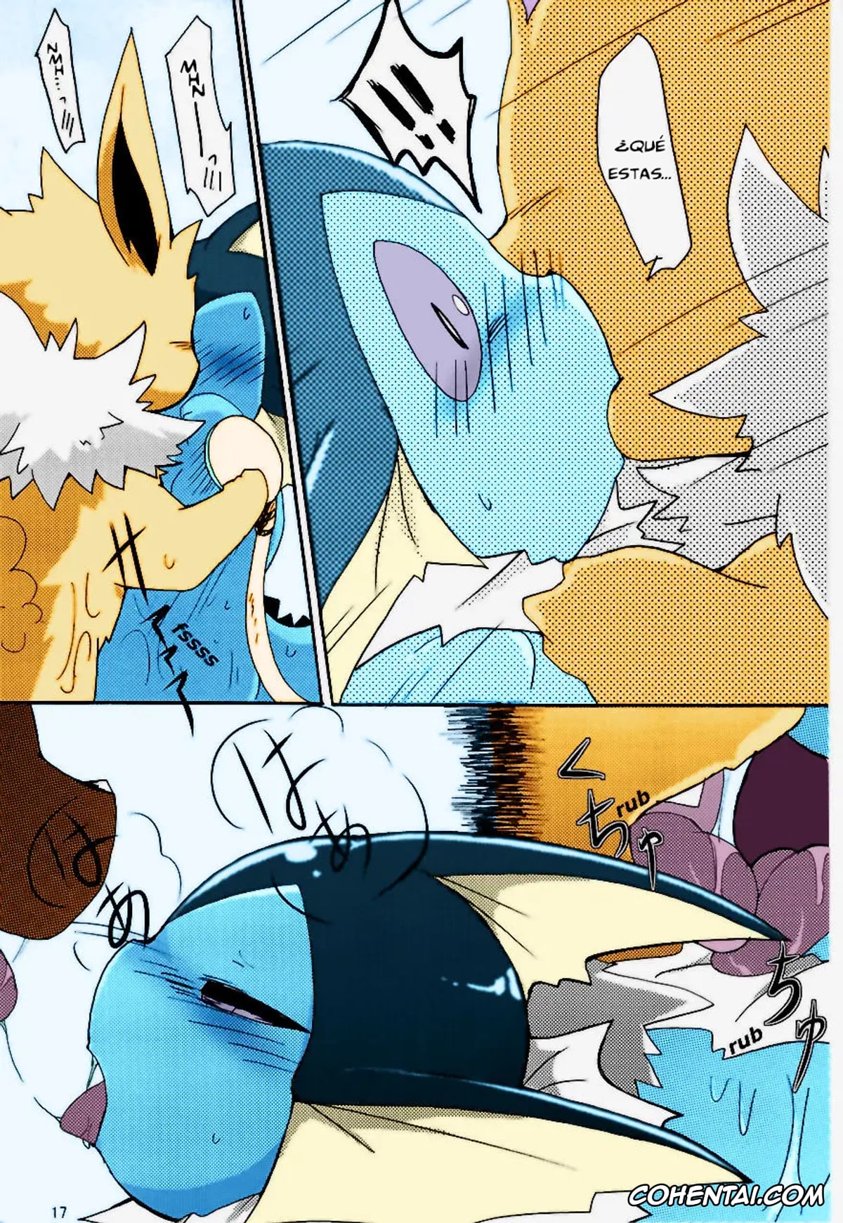 Pokemon | Pocket Monsters hentai, Jolteon hentai, Vaporeon hentai, ¡Plan épico para un baño emocionante! (Pokémon), pagina 12