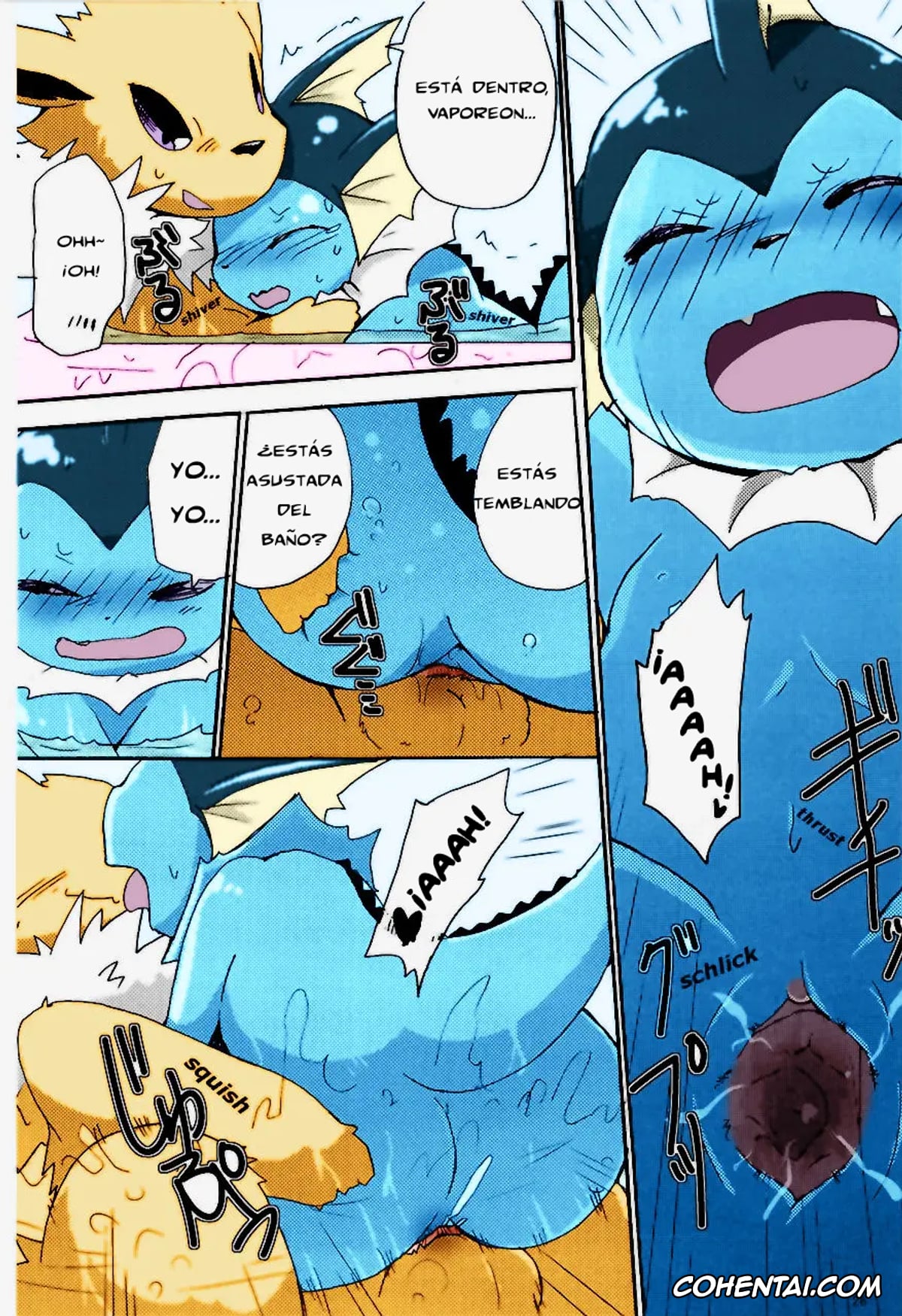 Pokemon | Pocket Monsters hentai, Jolteon hentai, Vaporeon hentai, ¡Plan épico para un baño emocionante! (Pokémon), pagina 21