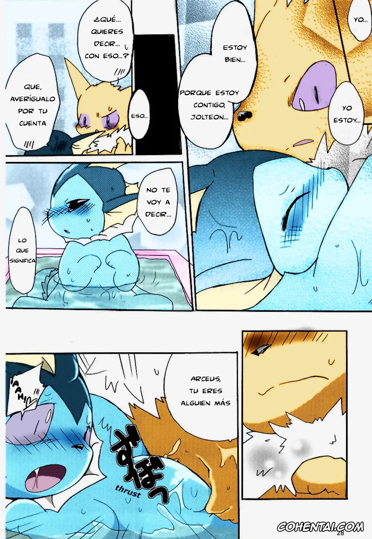 Pokemon | Pocket Monsters porno, Jolteon porno, Vaporeon porno, ¡Plan épico para un baño emocionante! (Pokémon), pagina 23