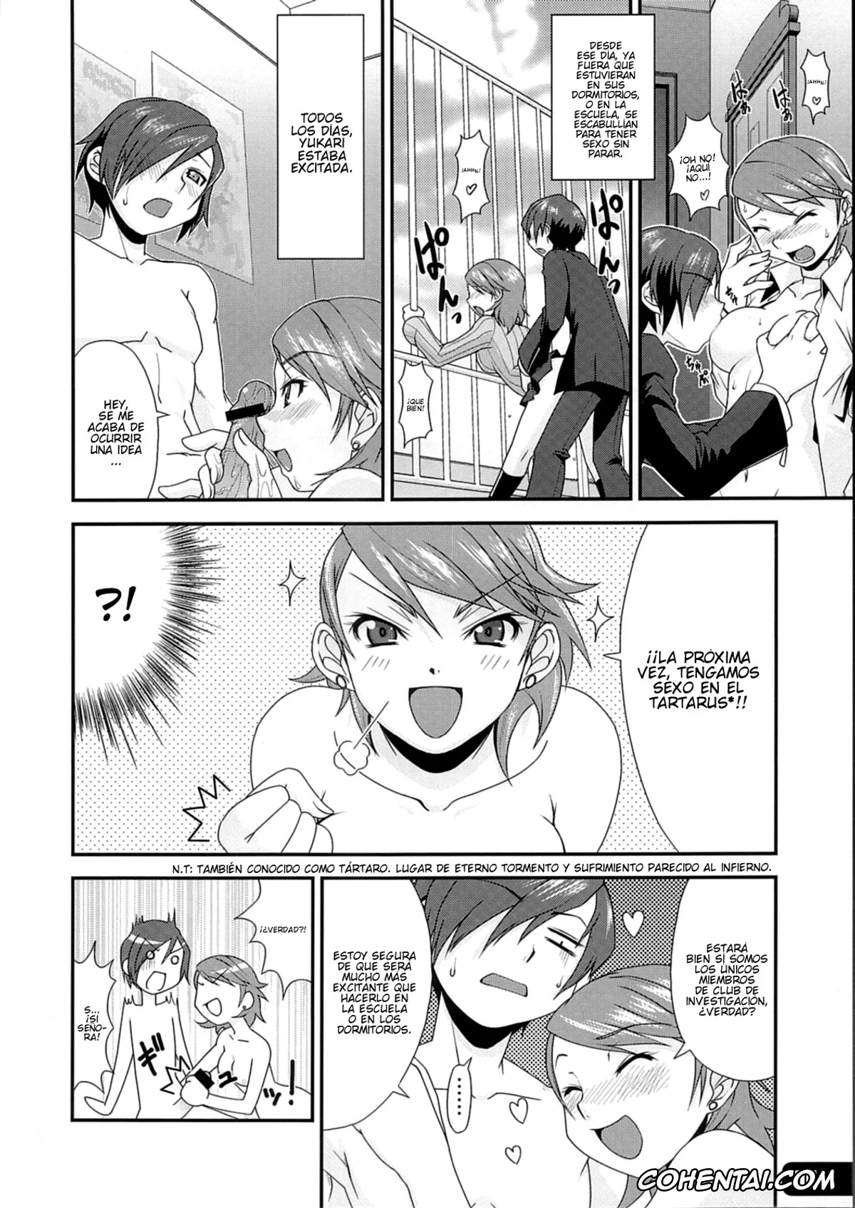 Persona 3 xxx, Protagonist xxx, Yukari Takeba xxx, Hatsujou Yukaricchi FES (Persona 3), pagina 4