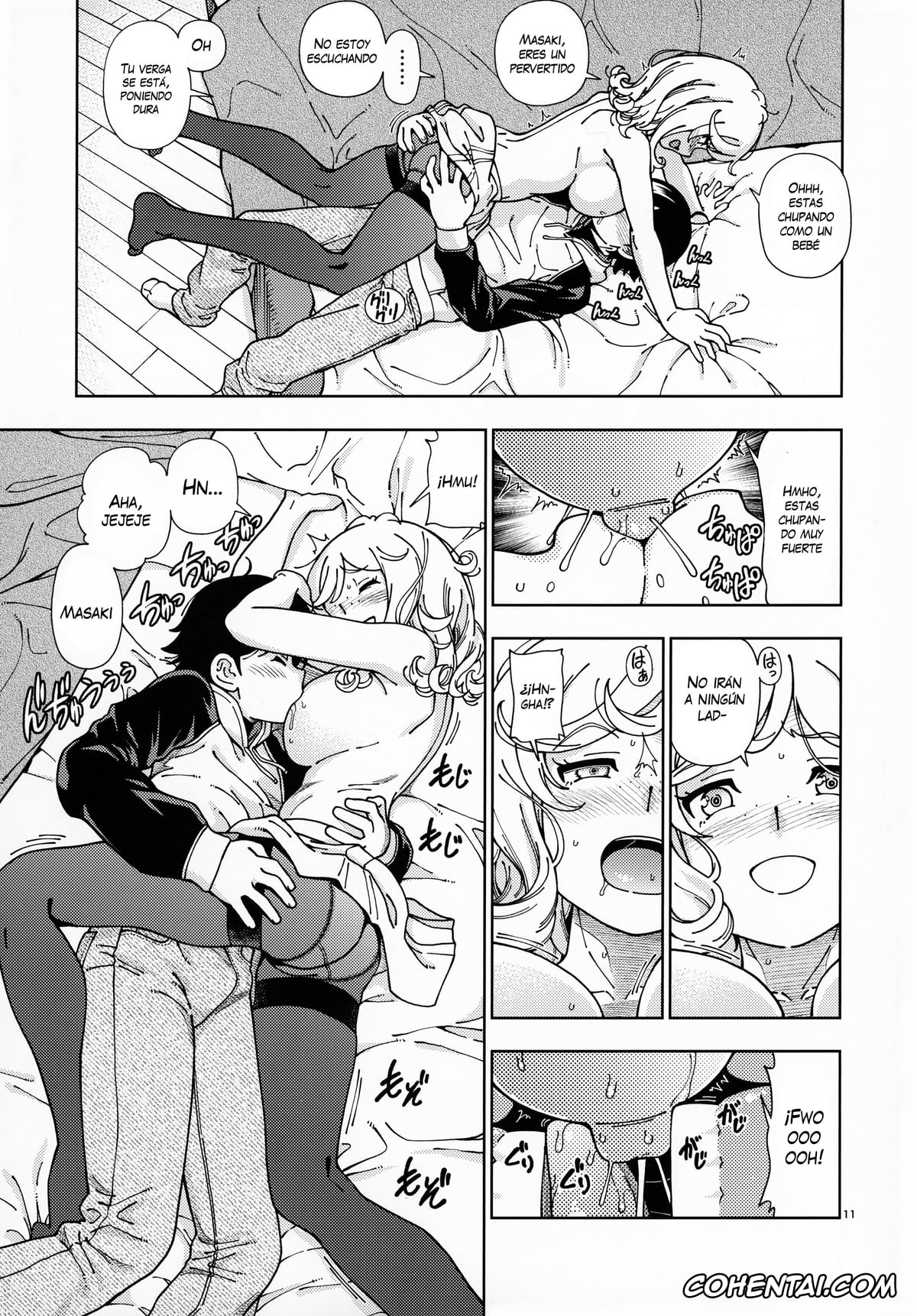 Original hentai, Honey Blonde ~Sakura~, pagina 12