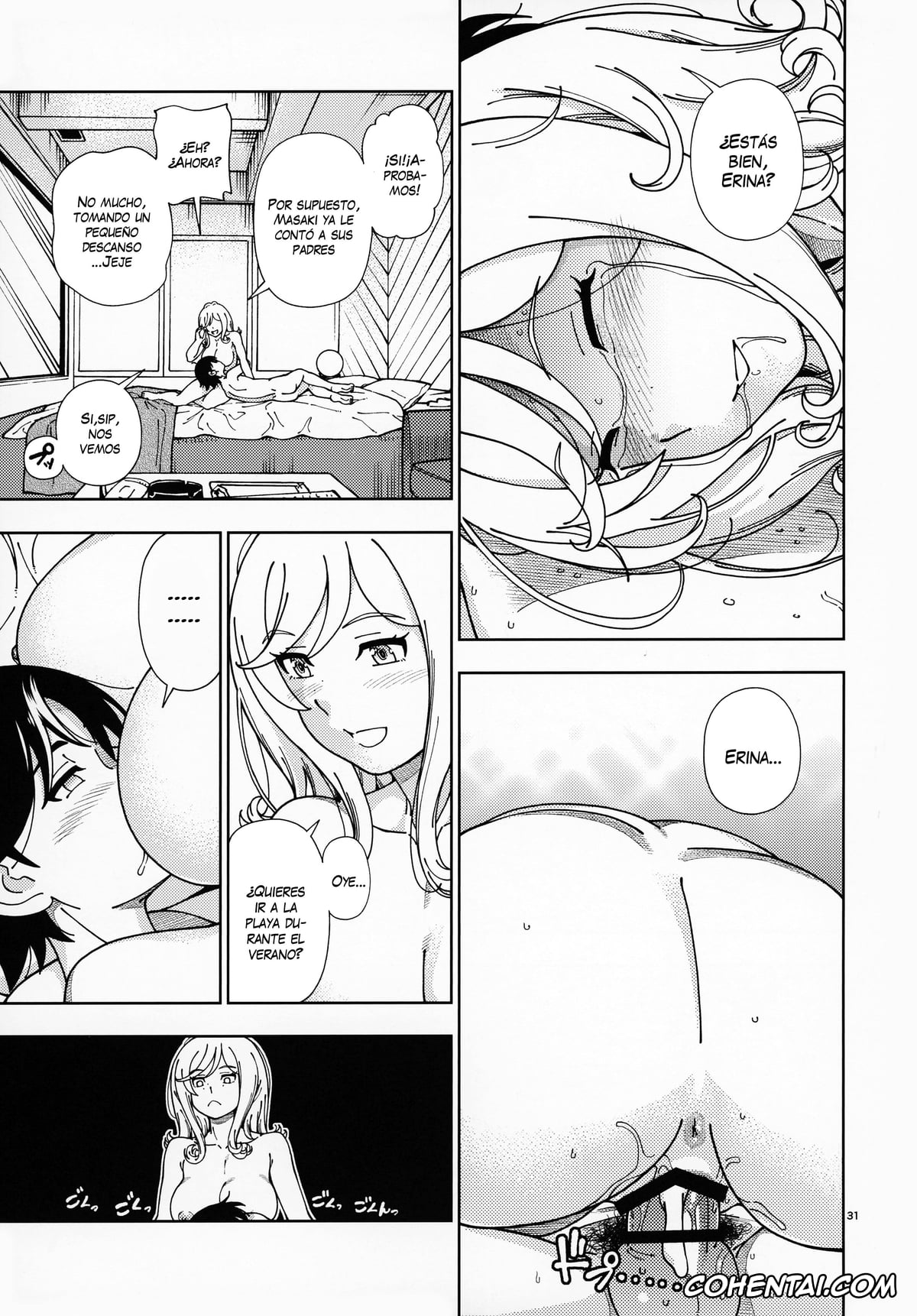 Original porno, Honey Blonde ~Sakura~, pagina 32