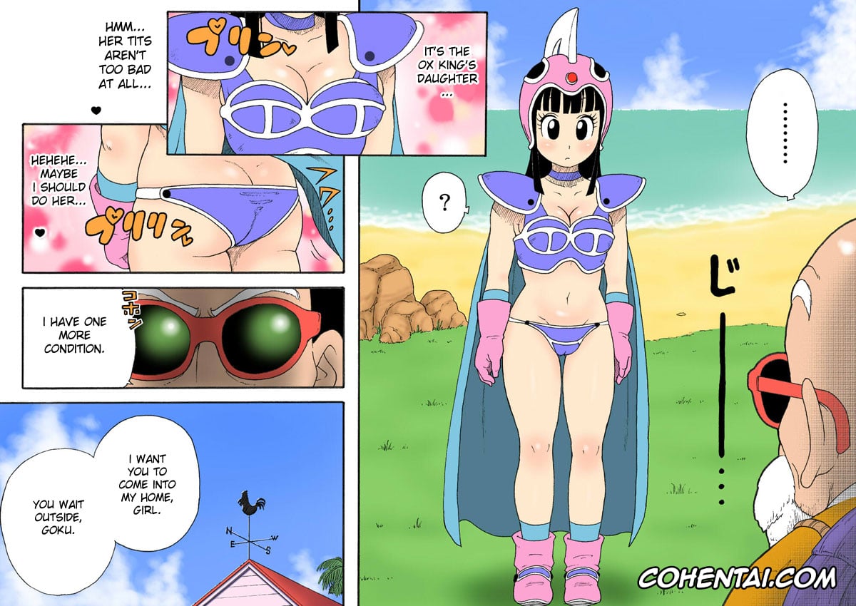 Dragon Ball porno, Chi Chi porno, Master Roshi porno, Danganball Kanzen Mousou Han 03 (Dragon Ball), pagina 5