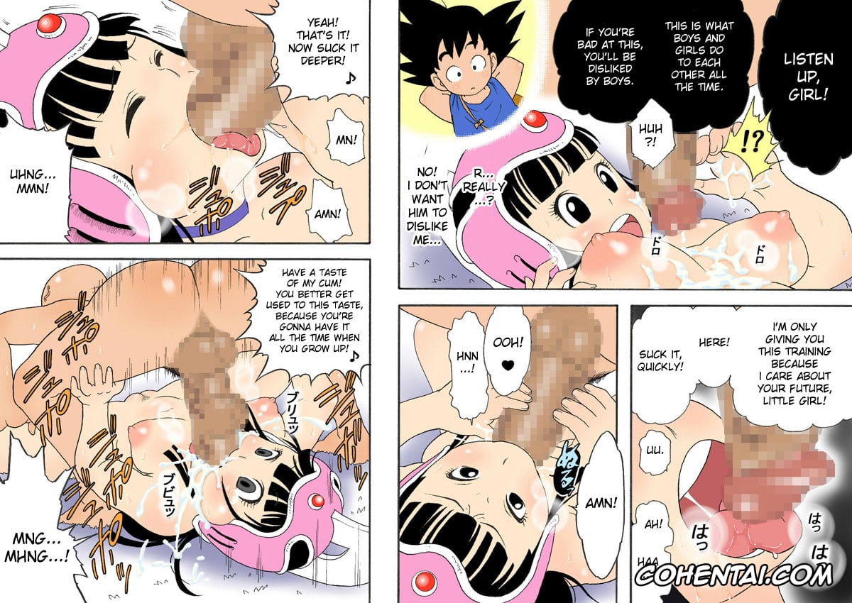 Dragon Ball xxx, Chi Chi xxx, Master Roshi xxx, Danganball Kanzen Mousou Han 03 (Dragon Ball), pagina 10