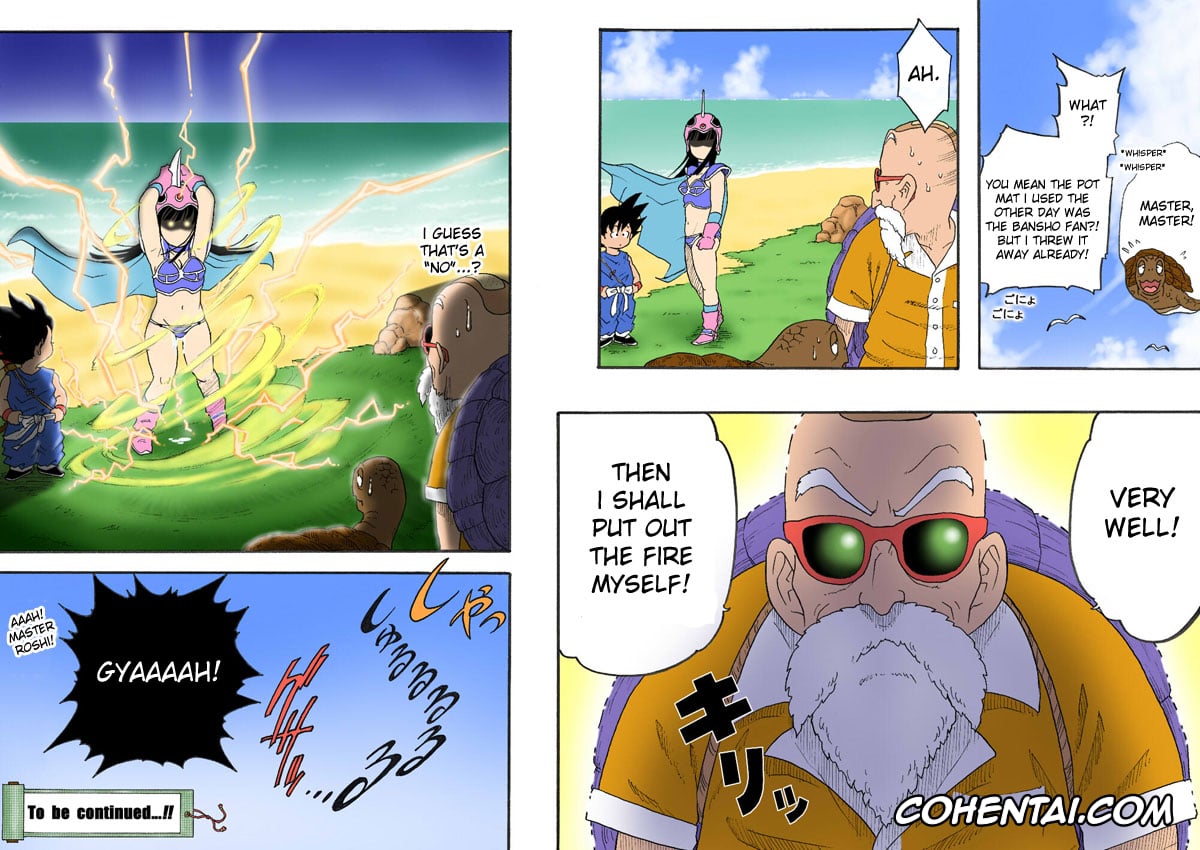 Dragon Ball xxx, Chi Chi xxx, Master Roshi xxx, Danganball Kanzen Mousou Han 03 (Dragon Ball), pagina 25