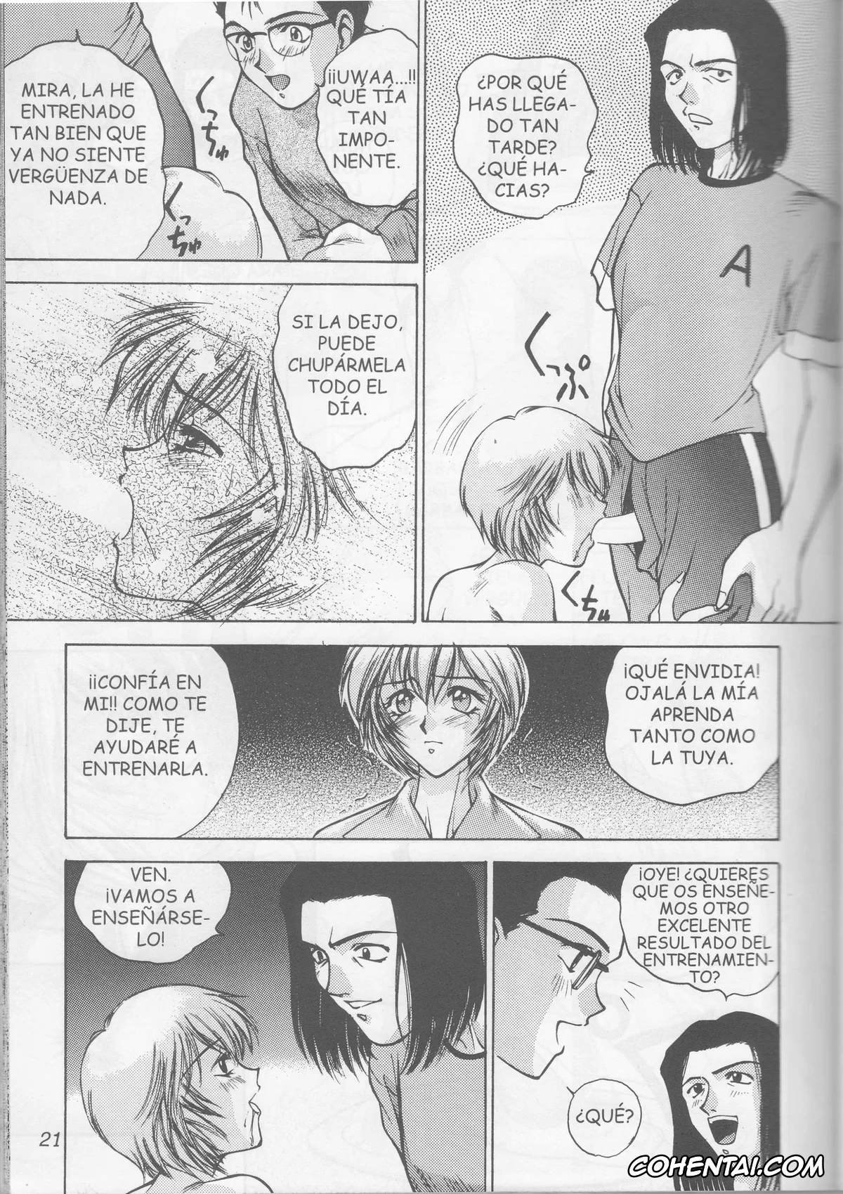 Neon Genesis Evangelion hentai, Asuka Langley Soryu hentai, Gendo Ikari hentai, Kozo Fuyutsuki hentai, Makoto Hyuga hentai, Maya Ibuki hentai, Misato Katsuragi hentai, Rei Ayanami hentai, Ritsuko Akagi hentai, Ryoji Kaji hentai, Shigeru Aoba hentai, Shinji Ikari hentai, E-Trilogy (Neon Genesis Evangelion), pagina 18