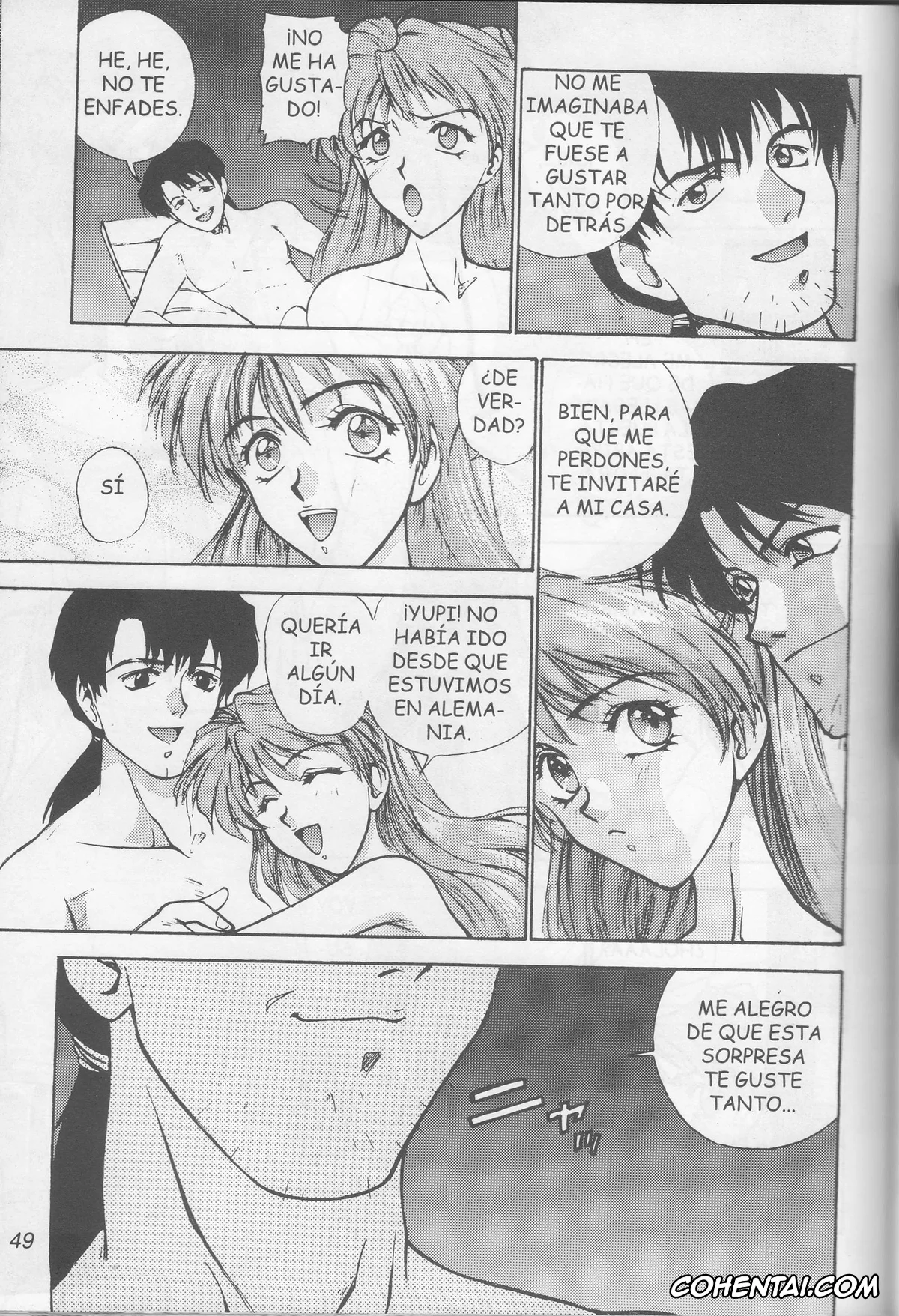 Neon Genesis Evangelion xxx, Asuka Langley Soryu xxx, Gendo Ikari xxx, Kozo Fuyutsuki xxx, Makoto Hyuga xxx, Maya Ibuki xxx, Misato Katsuragi xxx, Rei Ayanami xxx, Ritsuko Akagi xxx, Ryoji Kaji xxx, Shigeru Aoba xxx, Shinji Ikari xxx, E-Trilogy (Neon Genesis Evangelion), pagina 46