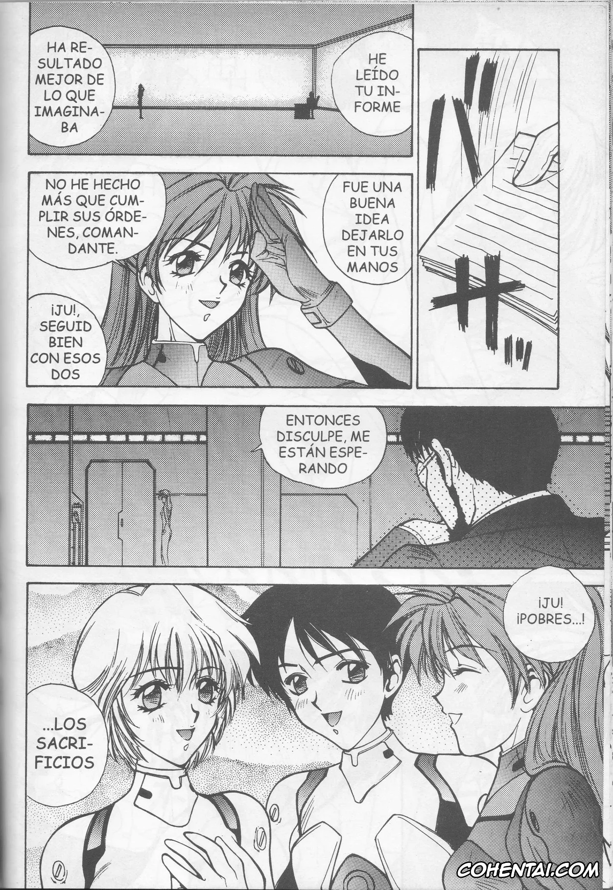 Neon Genesis Evangelion xxx, Asuka Langley Soryu xxx, Gendo Ikari xxx, Kozo Fuyutsuki xxx, Makoto Hyuga xxx, Maya Ibuki xxx, Misato Katsuragi xxx, Rei Ayanami xxx, Ritsuko Akagi xxx, Ryoji Kaji xxx, Shigeru Aoba xxx, Shinji Ikari xxx, E-Trilogy (Neon Genesis Evangelion), pagina 79