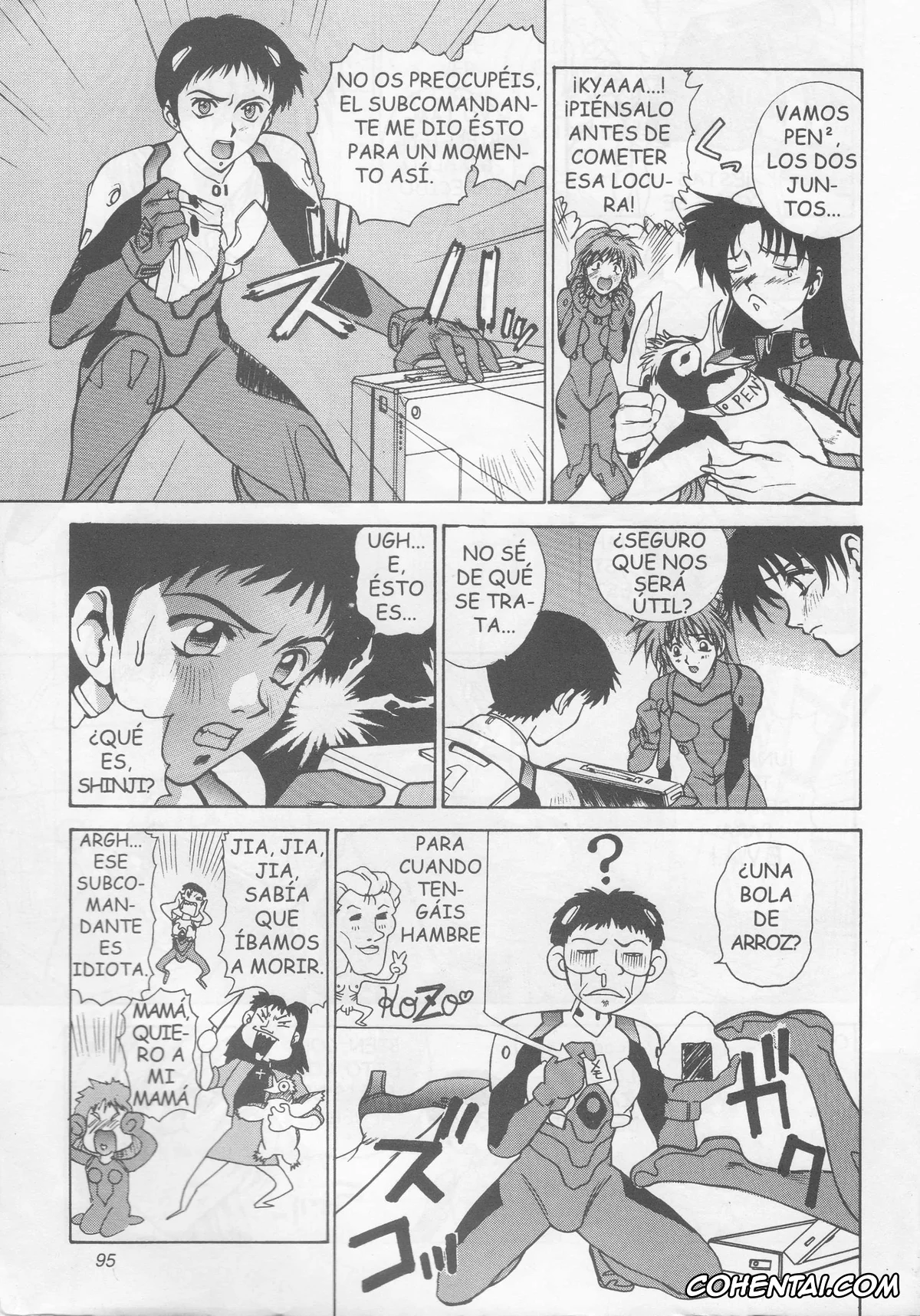 Neon Genesis Evangelion porno, Asuka Langley Soryu porno, Gendo Ikari porno, Kozo Fuyutsuki porno, Makoto Hyuga porno, Maya Ibuki porno, Misato Katsuragi porno, Rei Ayanami porno, Ritsuko Akagi porno, Ryoji Kaji porno, Shigeru Aoba porno, Shinji Ikari porno, E-Trilogy (Neon Genesis Evangelion), pagina 92