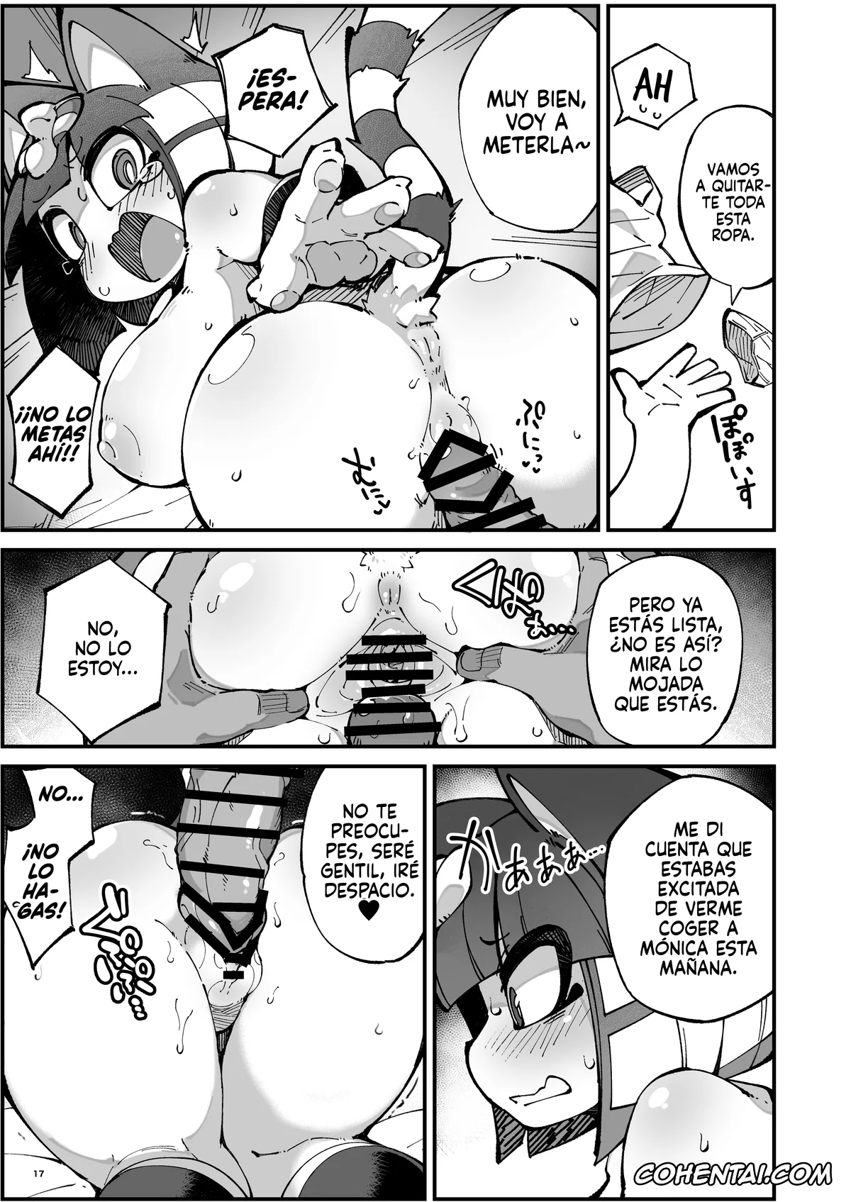 Animal Crossing porno, Ankha porno, Villager porno, Soku Hame!! Mesukemo no Mori (Animal Crossing), pagina 17
